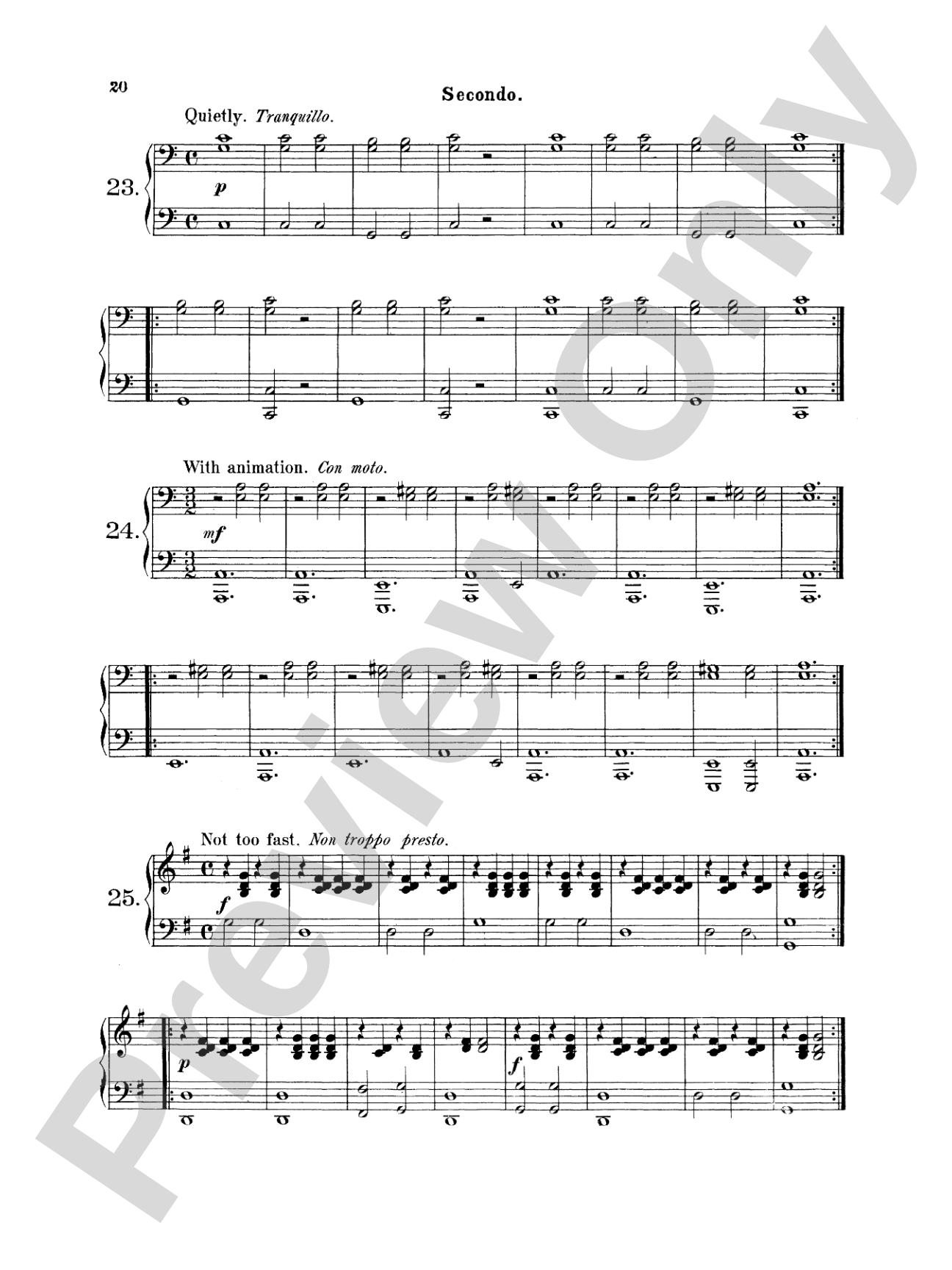 Wohlfahrt: Easy Four Hand Pieces for Children, Op. 87: Piano Duet (1 Piano, 4 Hands) Book