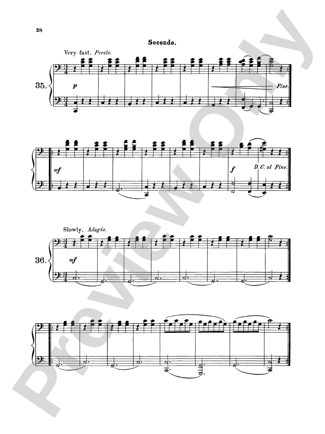Wohlfahrt: Easy Four Hand Pieces for Children, Op. 87: Piano Duet (1 Piano, 4 Hands) Book