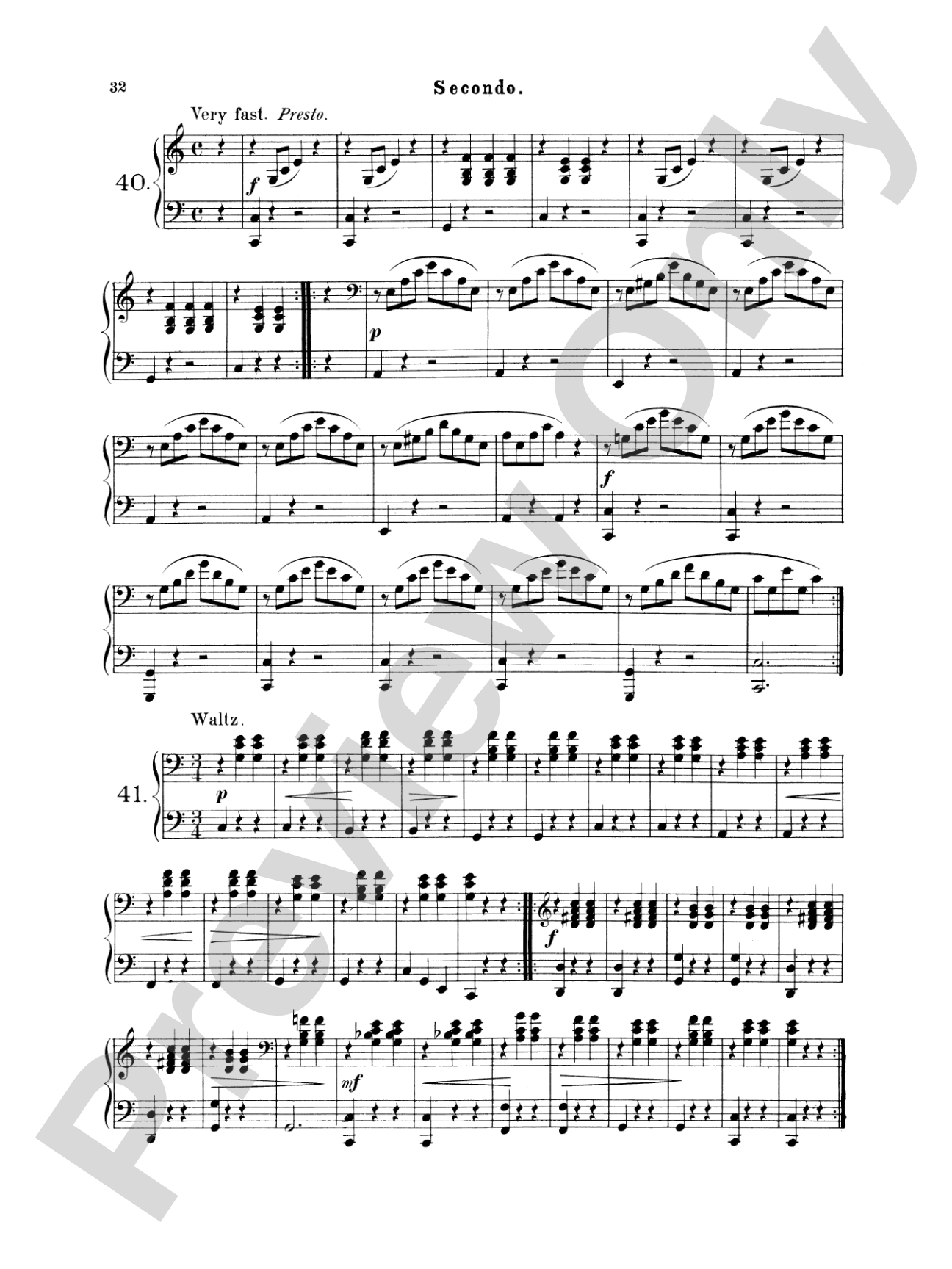 Wohlfahrt: Easy Four Hand Pieces for Children, Op. 87: Piano Duet (1 Piano, 4 Hands) Book