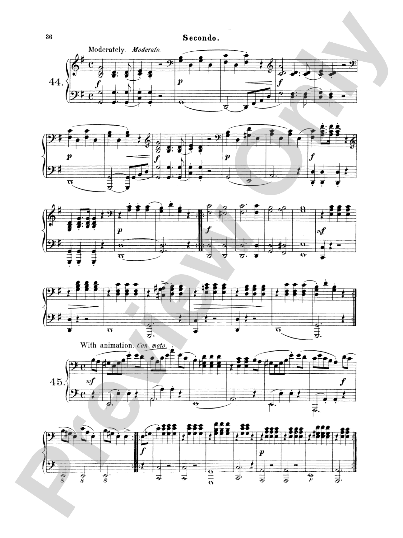 Wohlfahrt: Easy Four Hand Pieces for Children, Op. 87: Piano Duet (1 Piano, 4 Hands) Book