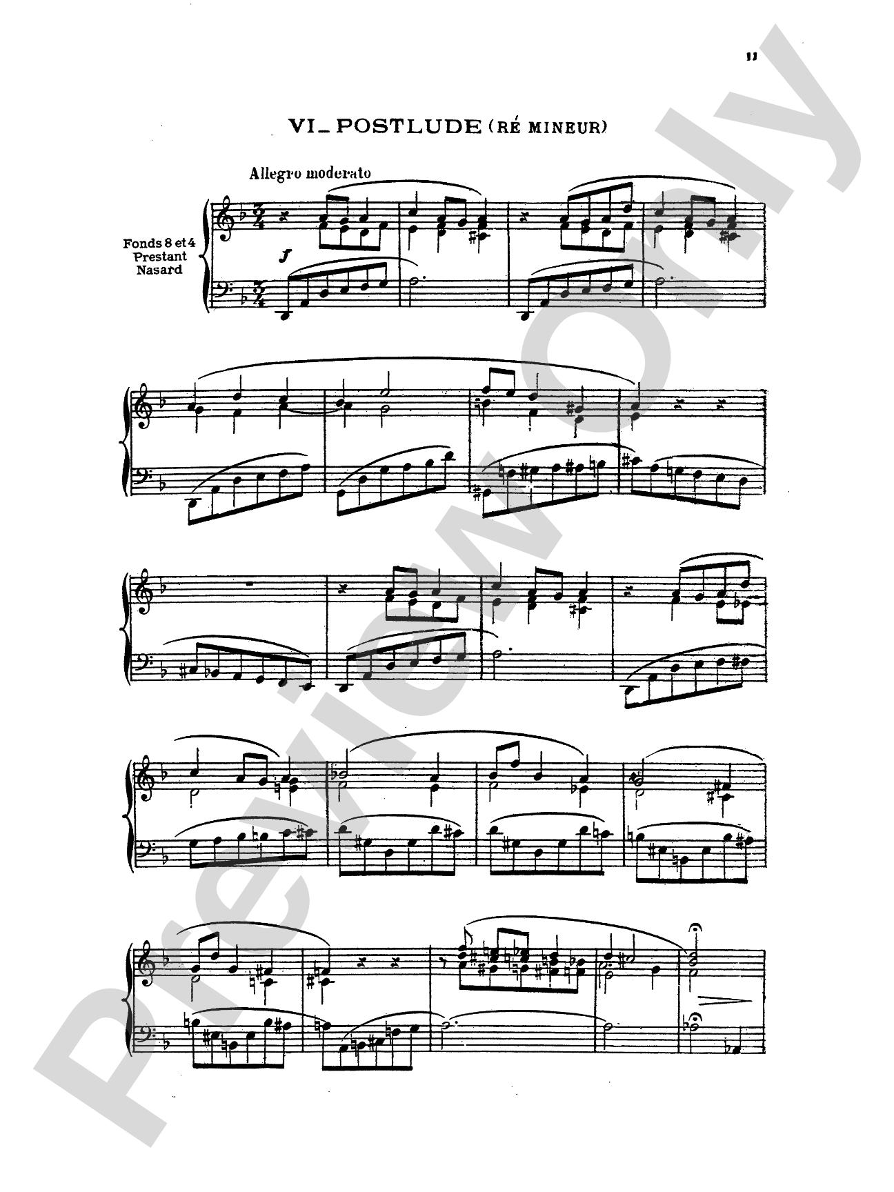 Vierne: Ten Pieces in Different Styles