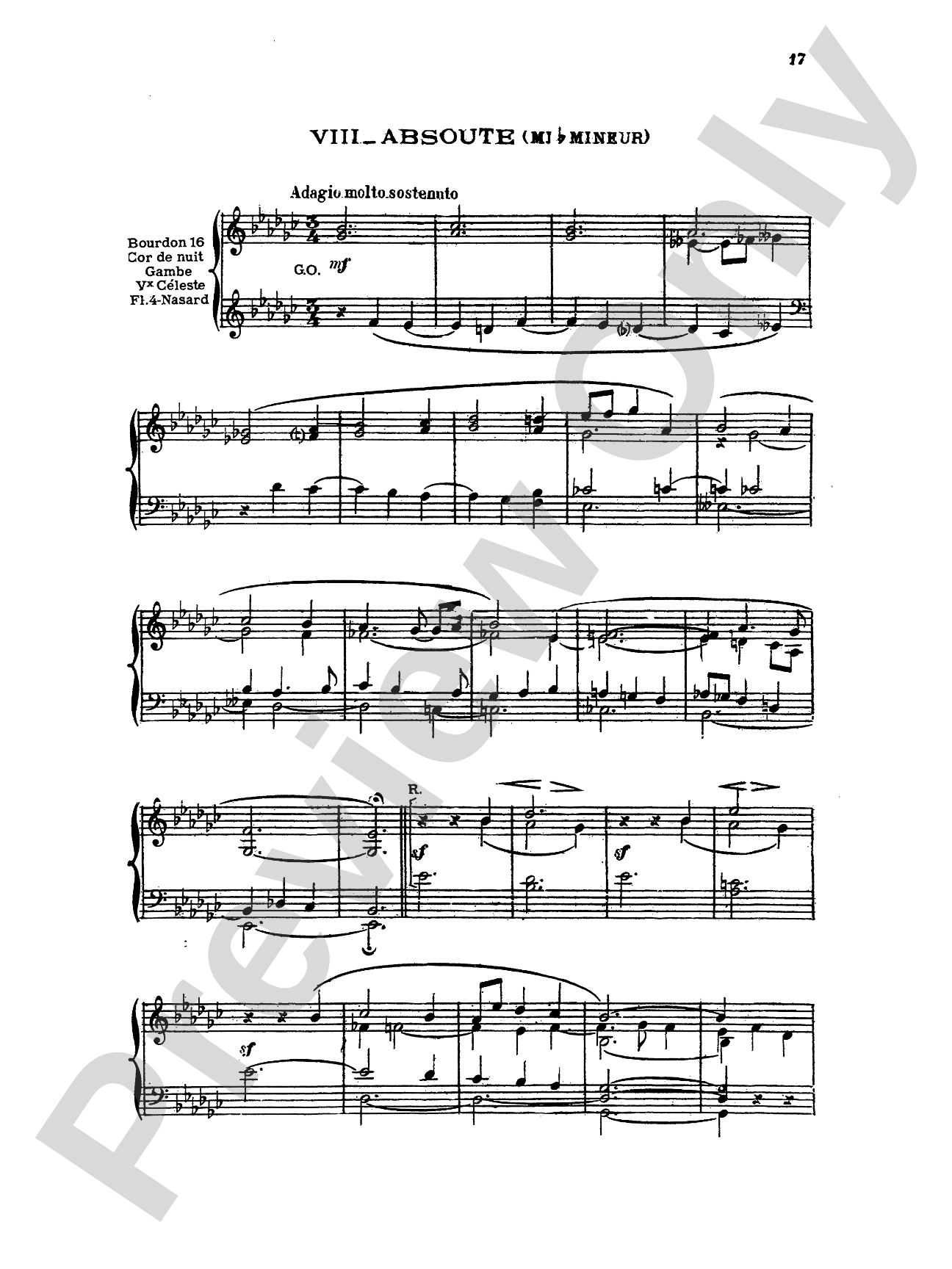 Vierne: Ten Pieces in Different Styles