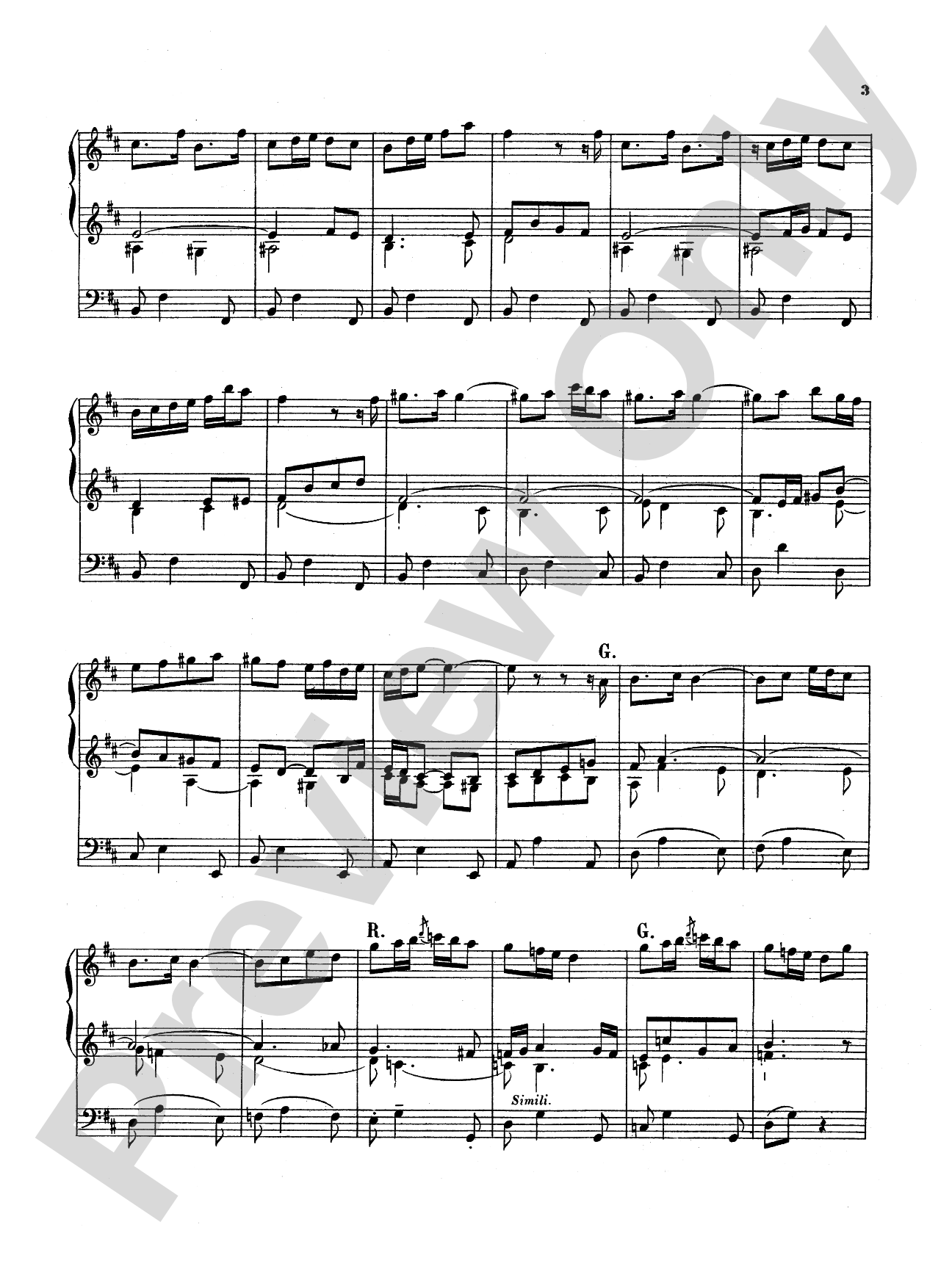 Vierne: Allegretto for Organ: Organ Sheet