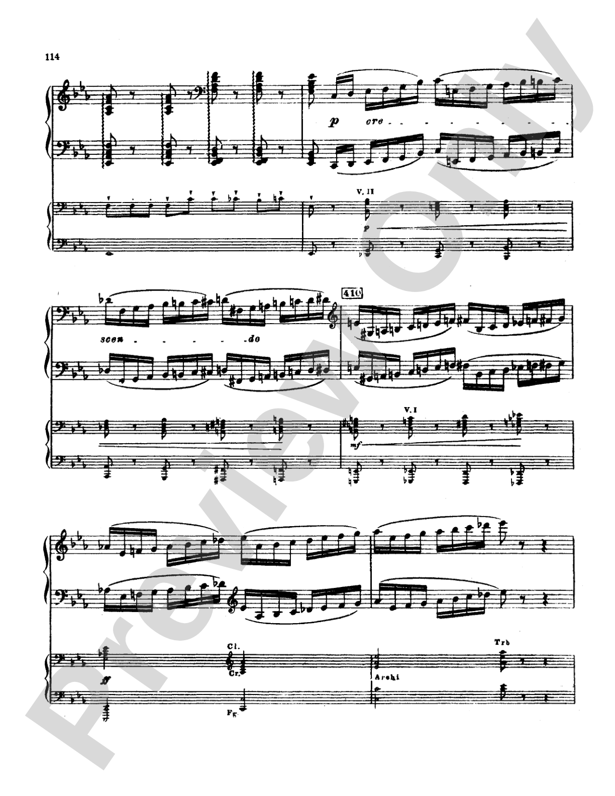 Tchaikovsky: Allegro Brillante (1st movement of Piano Concerto No. 3, Op. 75): Piano Duo (2 Pianos, 4 Hands) Book (2 copies required)