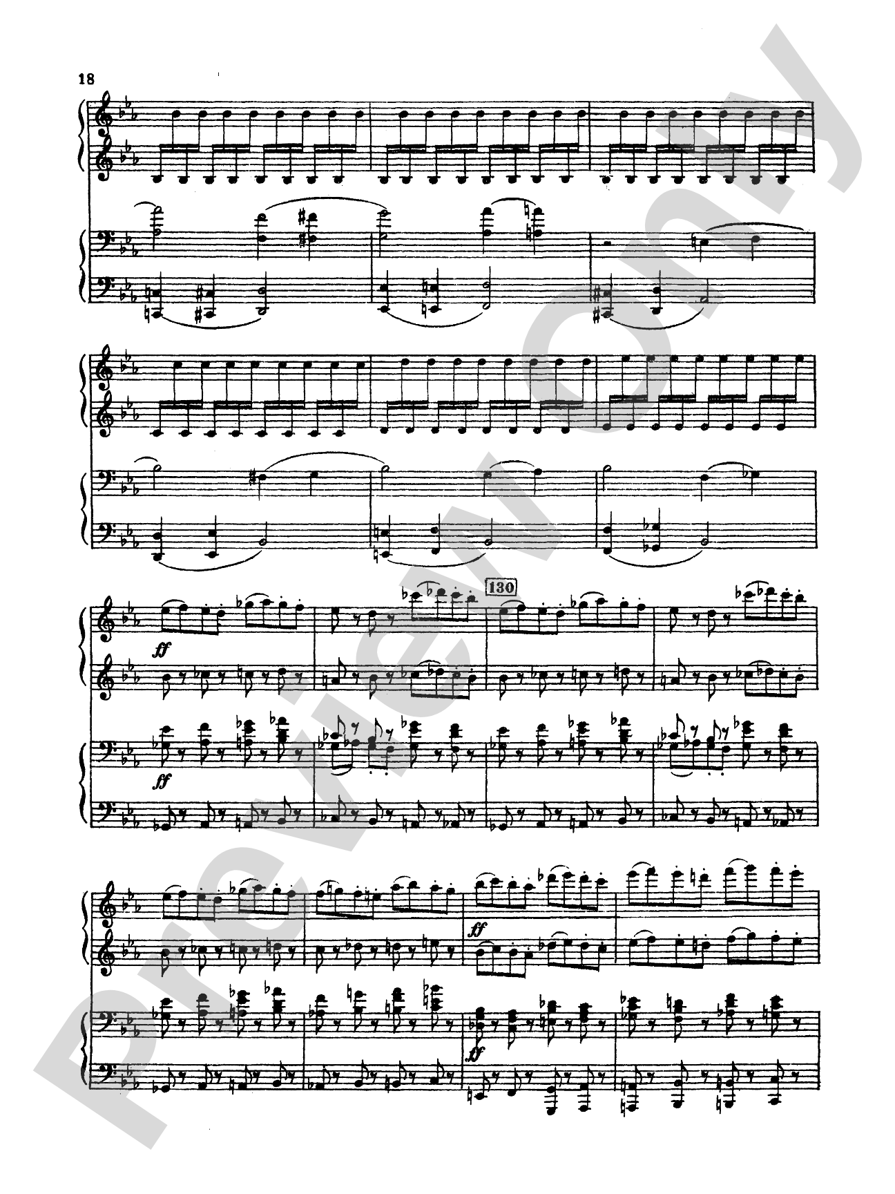 Tchaikovsky: Symphony No. 2 in C Minor, Op. 17 "Little Russian": Piano Duo (2 Pianos, 4 Hands) Book