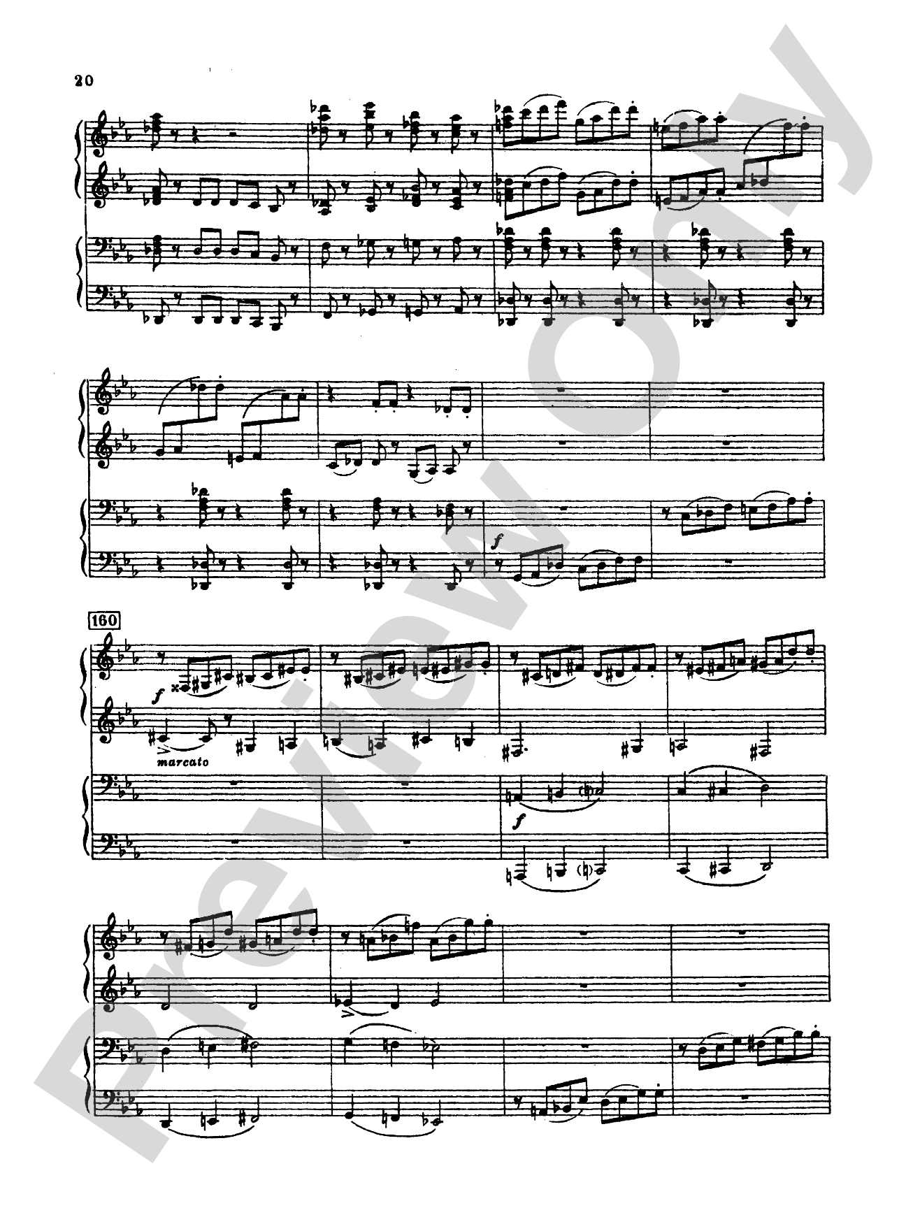 Tchaikovsky: Symphony No. 2 in C Minor, Op. 17 "Little Russian": Piano Duo (2 Pianos, 4 Hands) Book