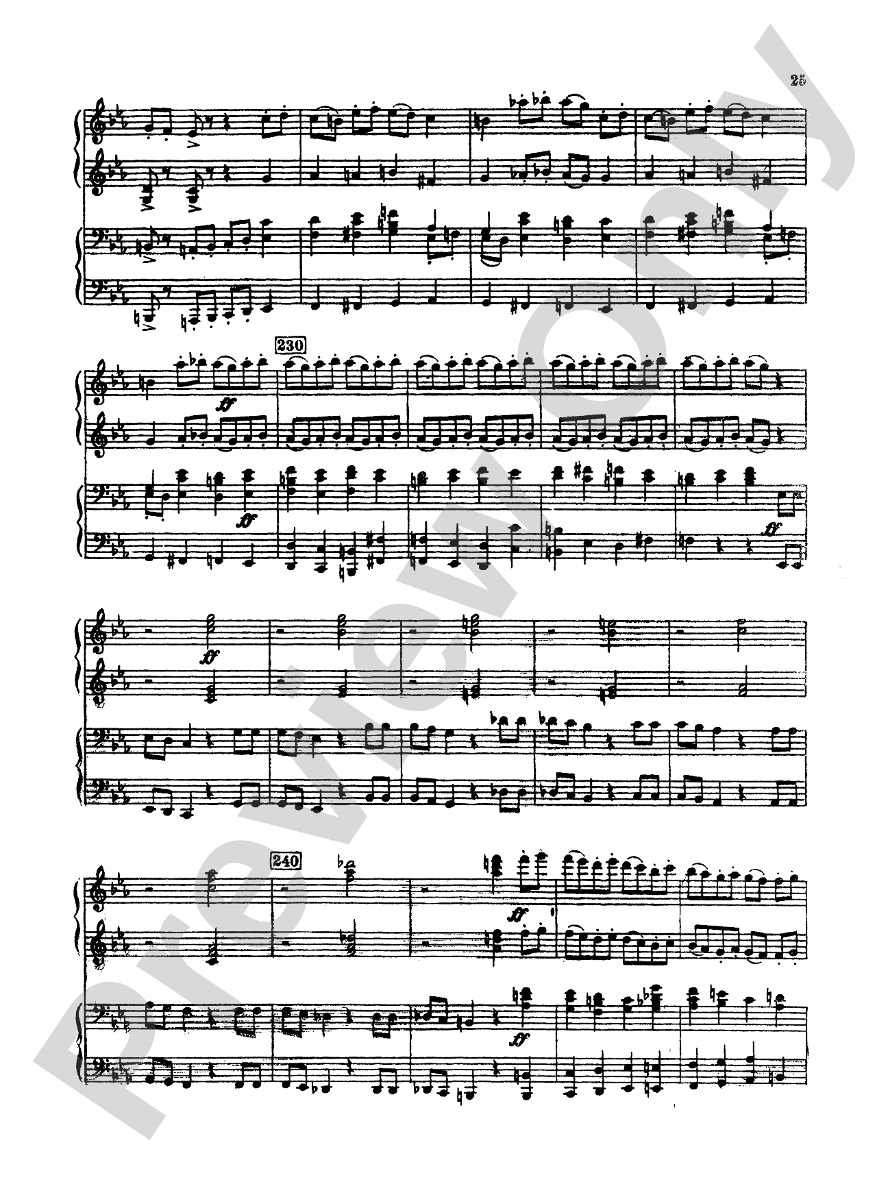 Tchaikovsky: Symphony No. 2 in C Minor, Op. 17 "Little Russian": Piano Duo (2 Pianos, 4 Hands) Book
