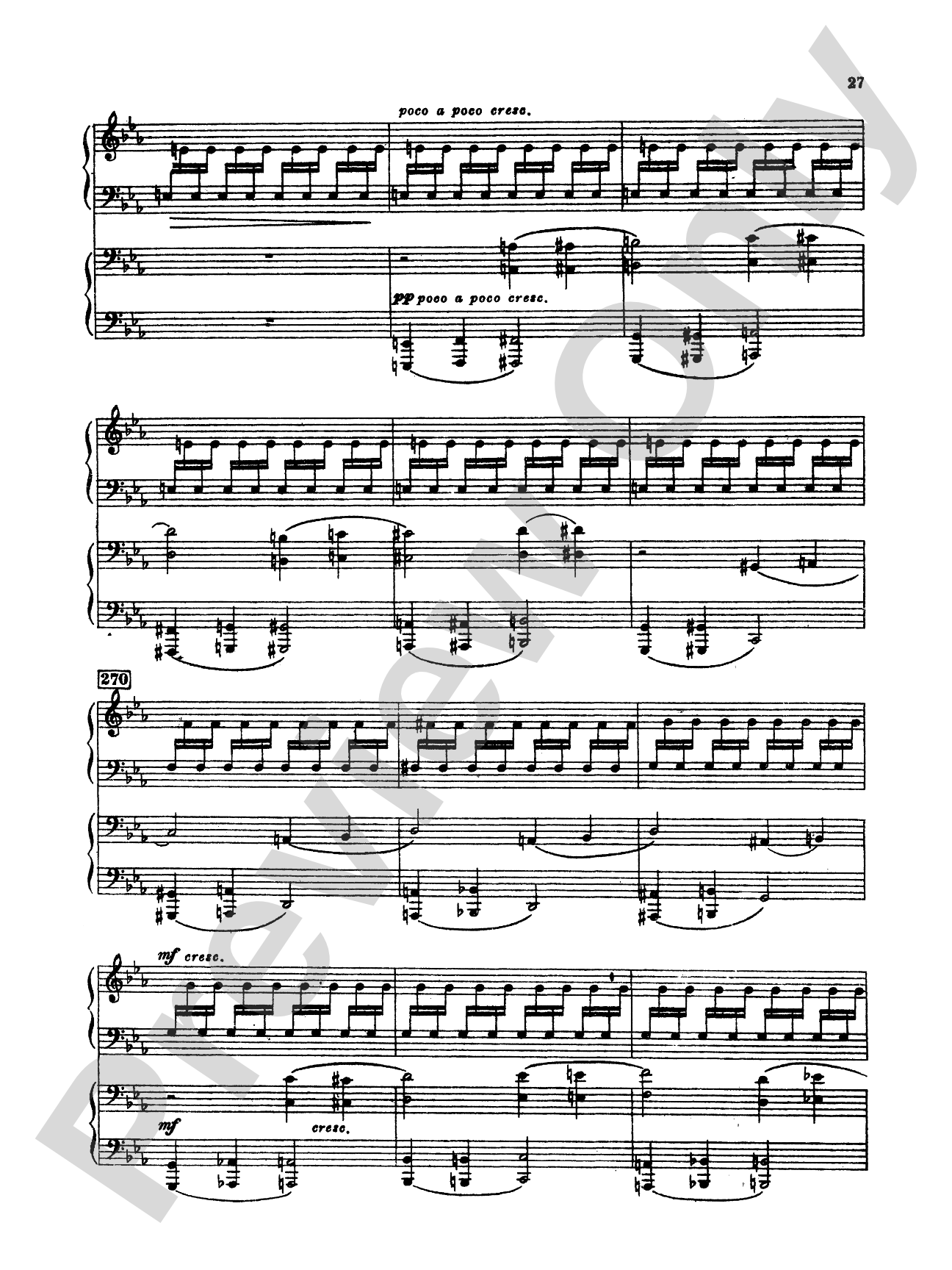 Tchaikovsky: Symphony No. 2 in C Minor, Op. 17 "Little Russian": Piano Duo (2 Pianos, 4 Hands) Book