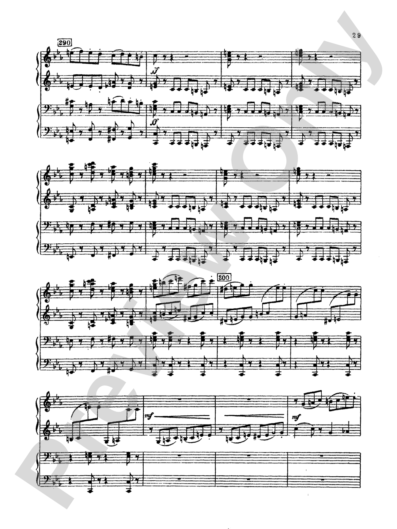 Tchaikovsky: Symphony No. 2 in C Minor, Op. 17 "Little Russian": Piano Duo (2 Pianos, 4 Hands) Book