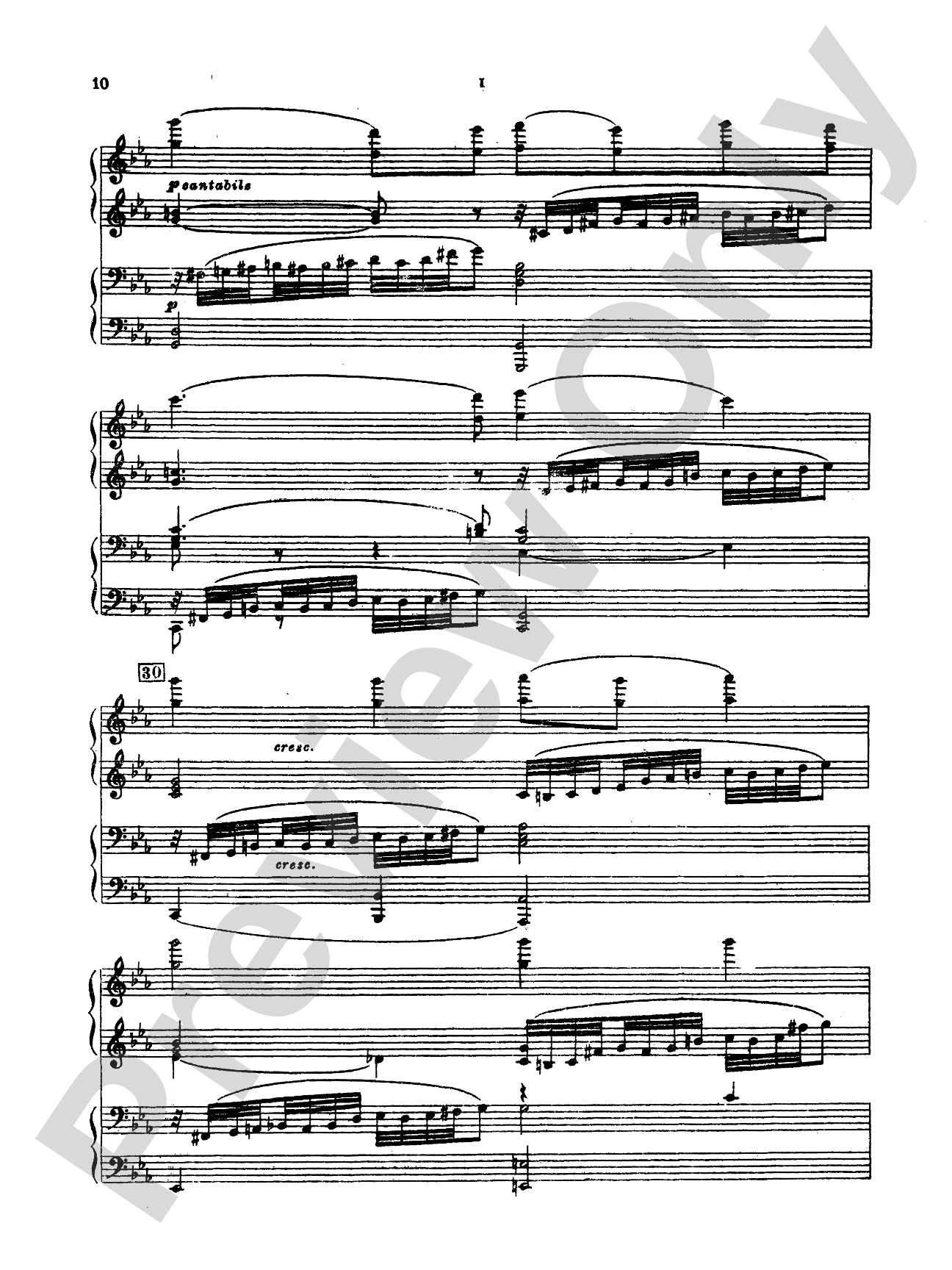 Tchaikovsky: Symphony No. 2 in C Minor, Op. 17 "Little Russian": Piano Duo (2 Pianos, 4 Hands) Book