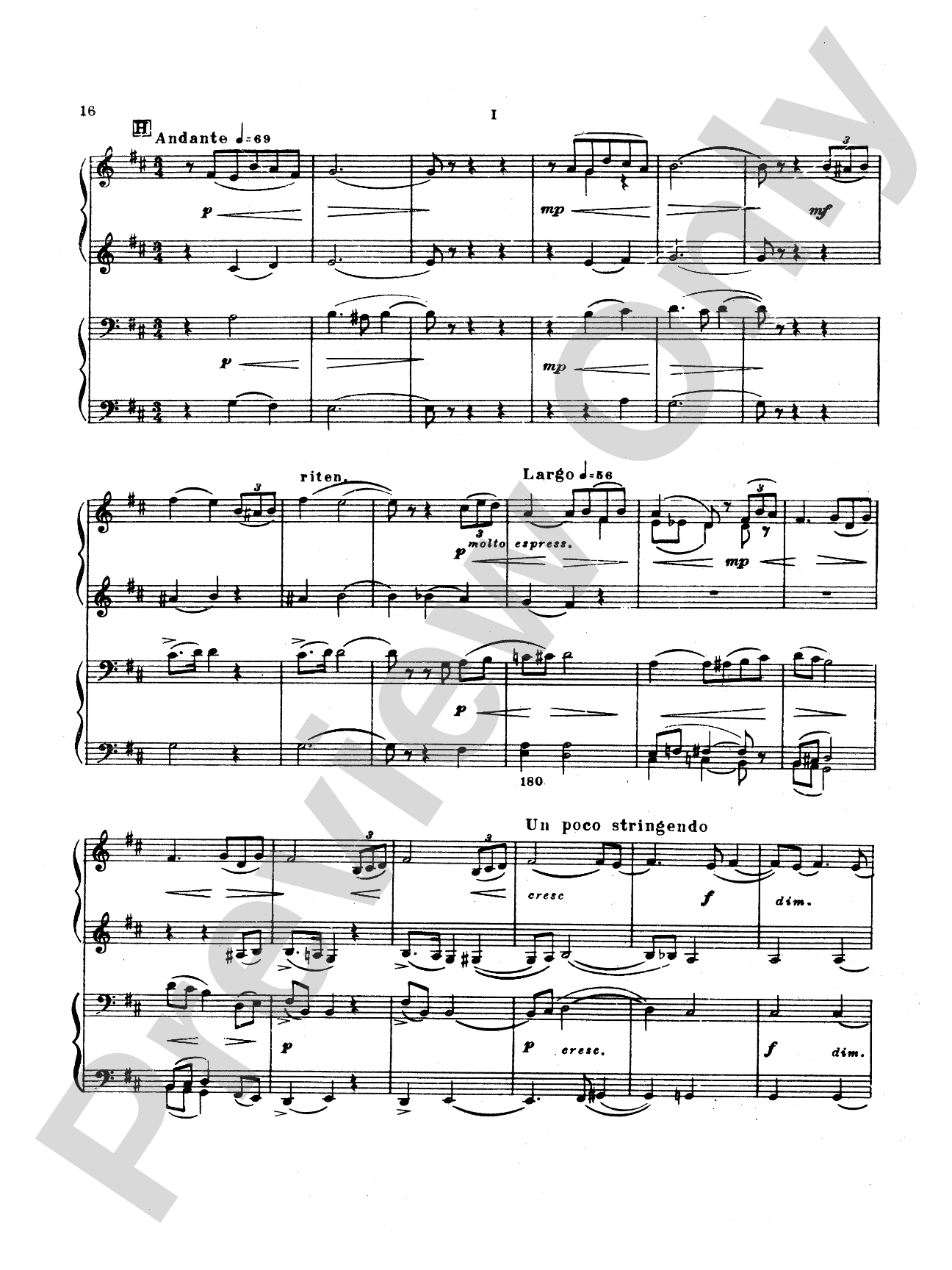 Tchaikovsky: Manfred Symphony, Op. 58: Piano Duet (1 Piano, 4 Hands) Book