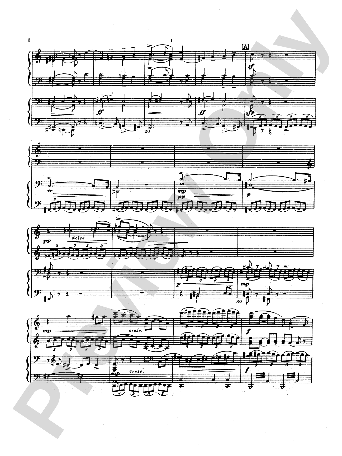 Tchaikovsky: Manfred Symphony, Op. 58: Piano Duet (1 Piano, 4 Hands) Book