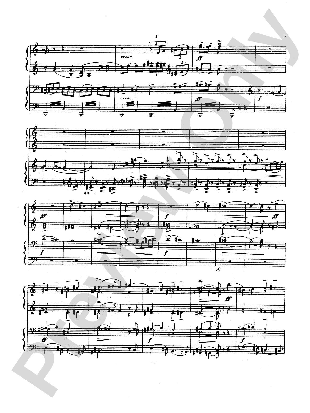 Tchaikovsky: Manfred Symphony, Op. 58: Piano Duet (1 Piano, 4 Hands) Book