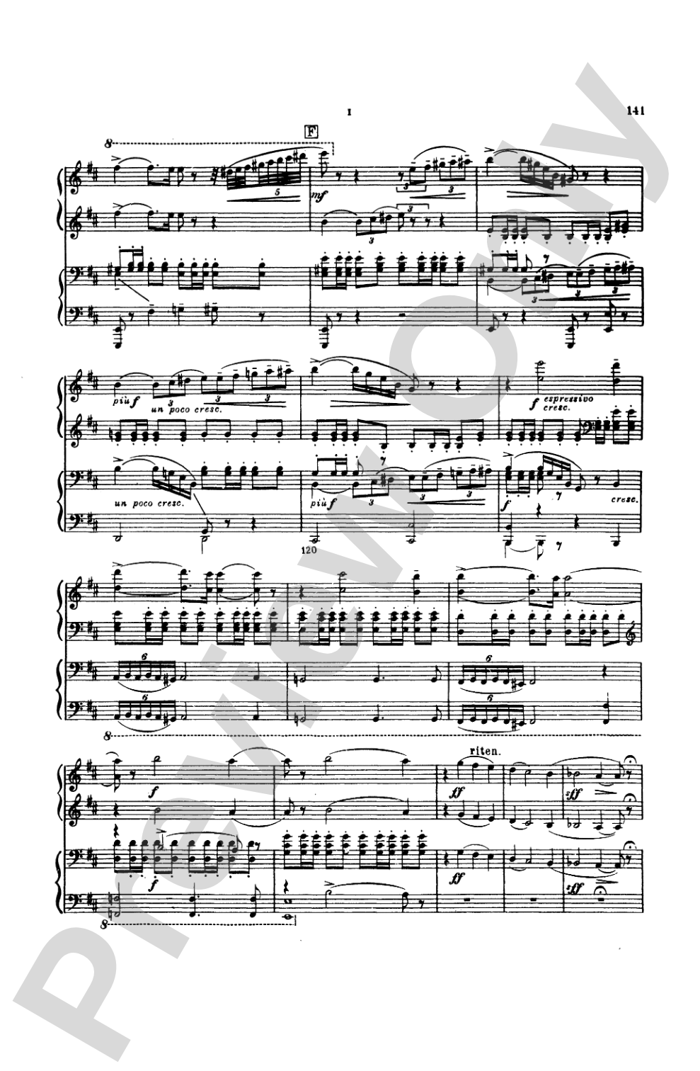 Tchaikovsky: Symphony No. 6 in B Minor, Op. 74 "Pathetique": Piano Duet (1 Piano, 4 Hands) Book