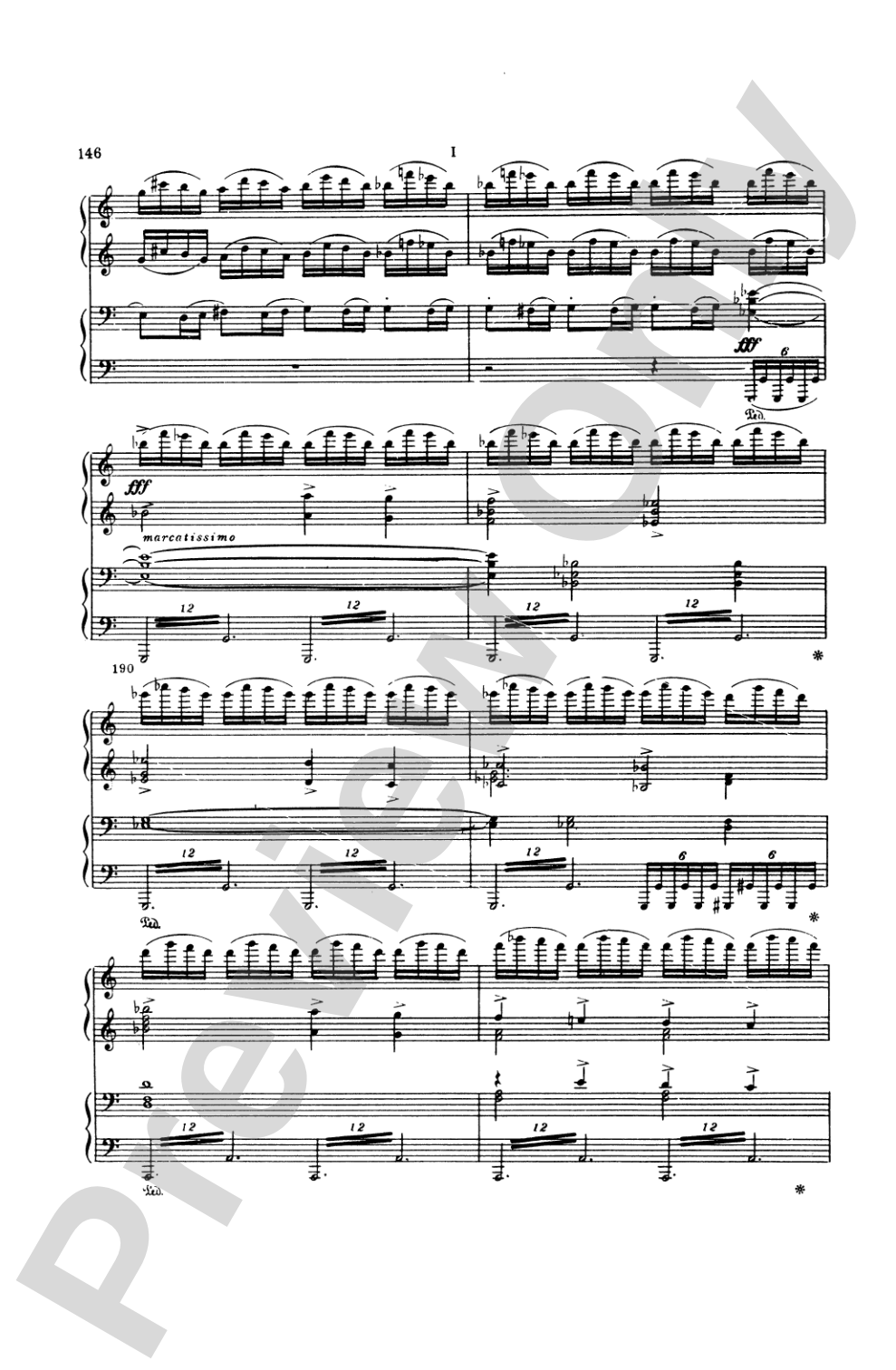Tchaikovsky: Symphony No. 6 in B Minor, Op. 74 "Pathetique": Piano Duet (1 Piano, 4 Hands) Book
