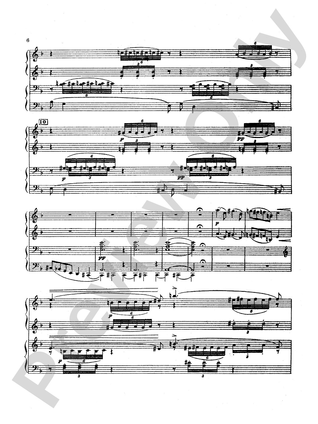 Tchaikovsky: Suite No. 1 in D Major, Op. 43: Piano Duet (1 Piano, 4 Hands) Book