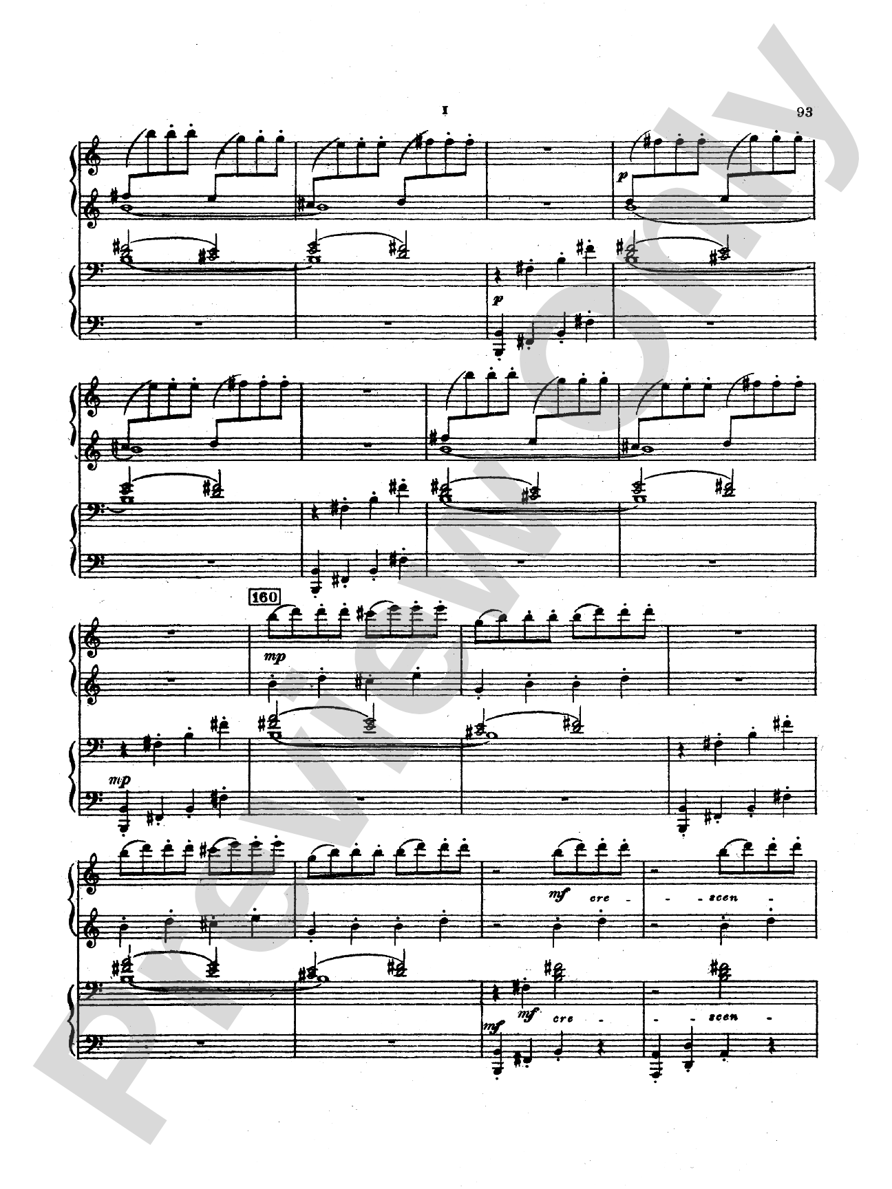 Tchaikovsky: Suite No. 2 in C Major, Op. 53: Piano Duet (1 Piano, 4 Hands) Book
