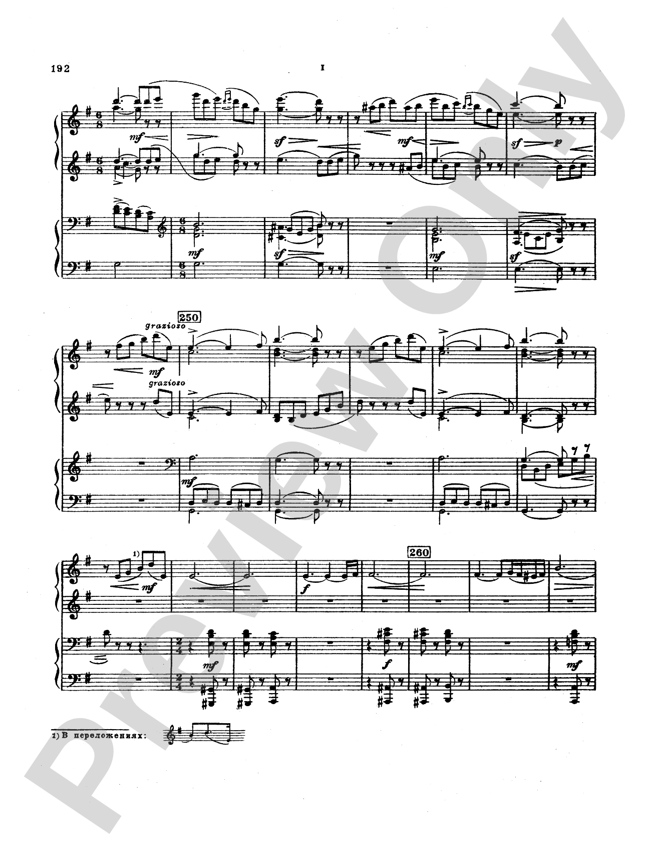 Tchaikovsky: Suite No. 3 in G Major, Op. 55: Piano Duet (1 Piano, 4 Hands) Book