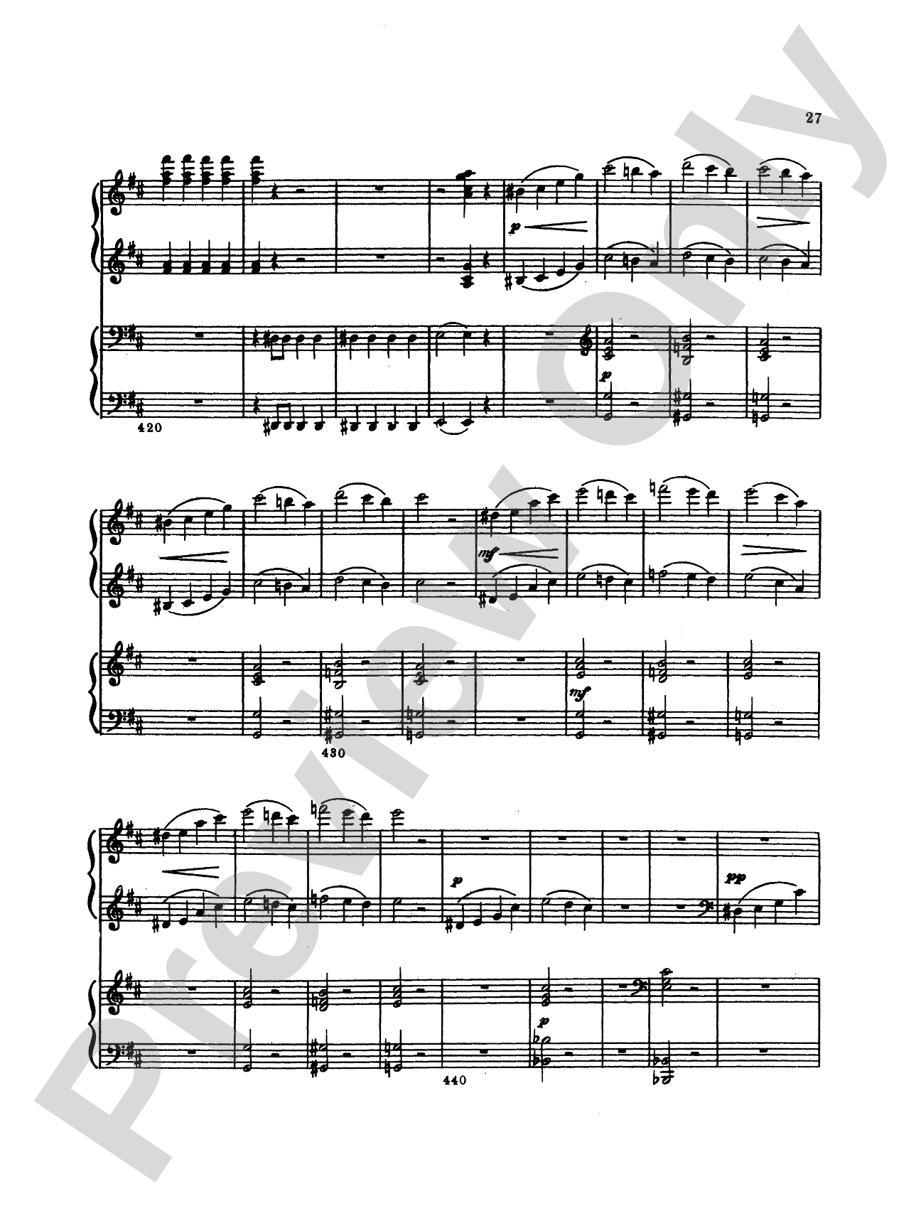 Tchaikovsky: Festival Overture on the Danish National hymn (Op. 15) and Capriccio Italien (Op. 45): Piano Duet (1 Piano, 4 Hands) Comb Bound Book (2 copies required)