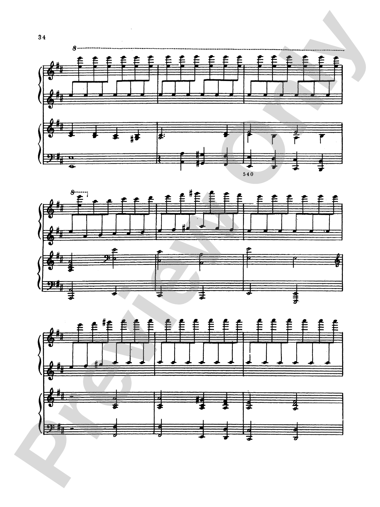 Tchaikovsky: Festival Overture on the Danish National hymn (Op. 15) and Capriccio Italien (Op. 45): Piano Duet (1 Piano, 4 Hands) Comb Bound Book (2 copies required)