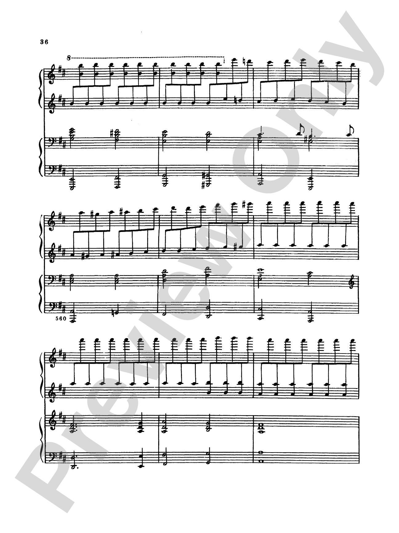 Tchaikovsky: Festival Overture on the Danish National hymn (Op. 15) and Capriccio Italien (Op. 45): Piano Duet (1 Piano, 4 Hands) Comb Bound Book (2 copies required)