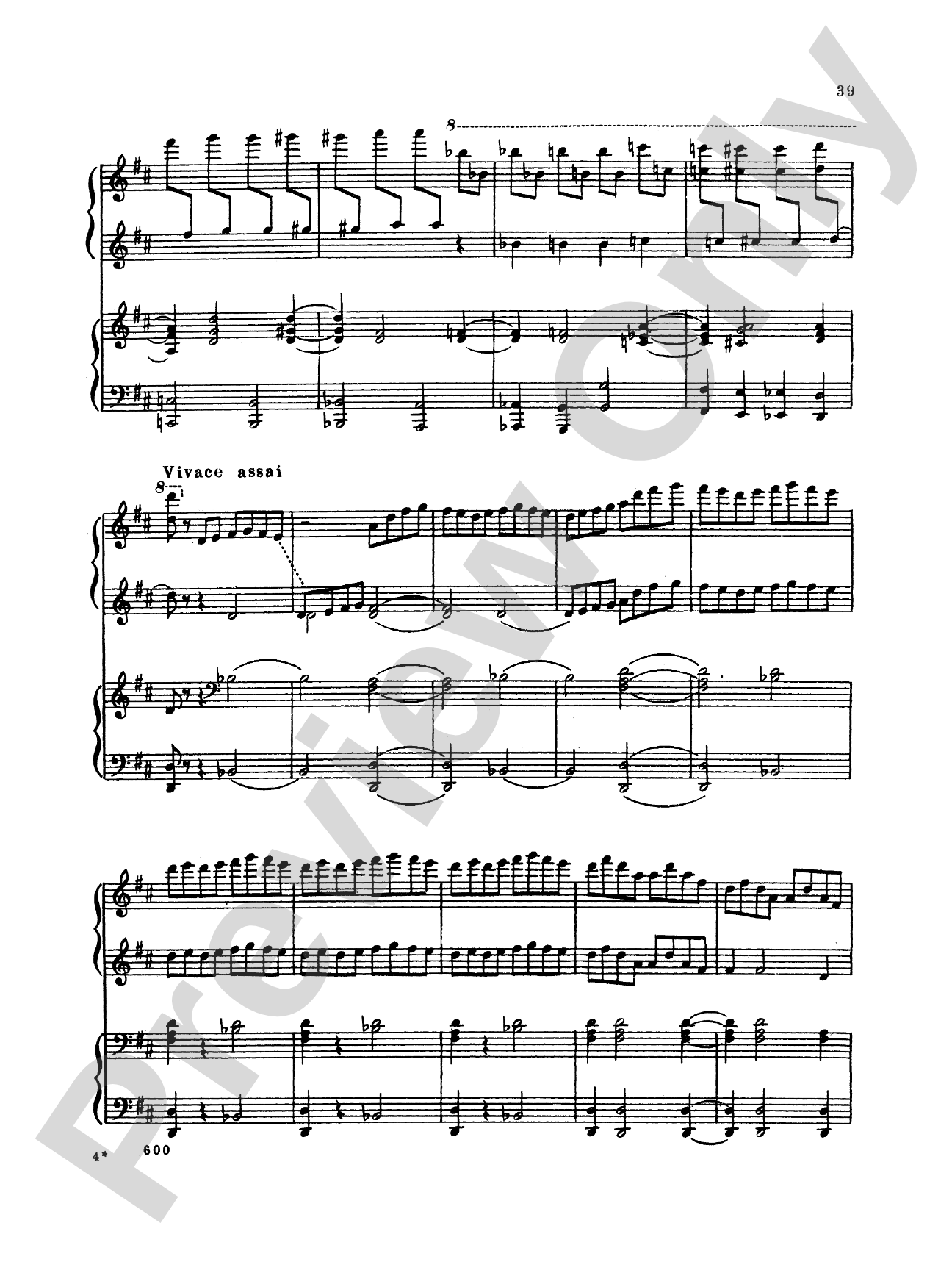 Tchaikovsky: Festival Overture on the Danish National hymn (Op. 15) and Capriccio Italien (Op. 45): Piano Duet (1 Piano, 4 Hands) Comb Bound Book (2 copies required)