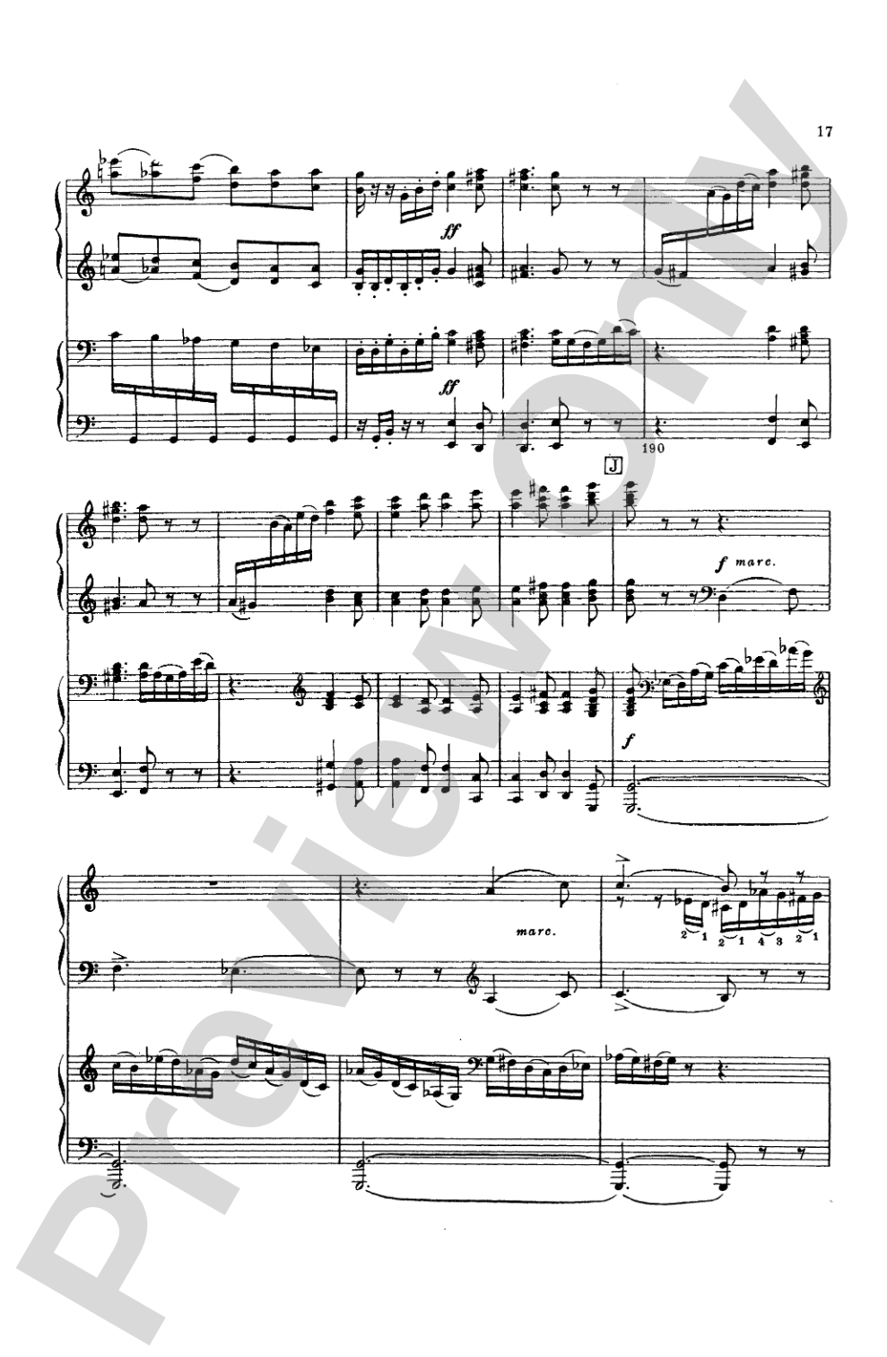 Tchaikovsky: Serenade for String Orchestra in C Major (Op. 48) and Marche Slav (Op. 31): Piano Duet (1 Piano, 4 Hands) Book