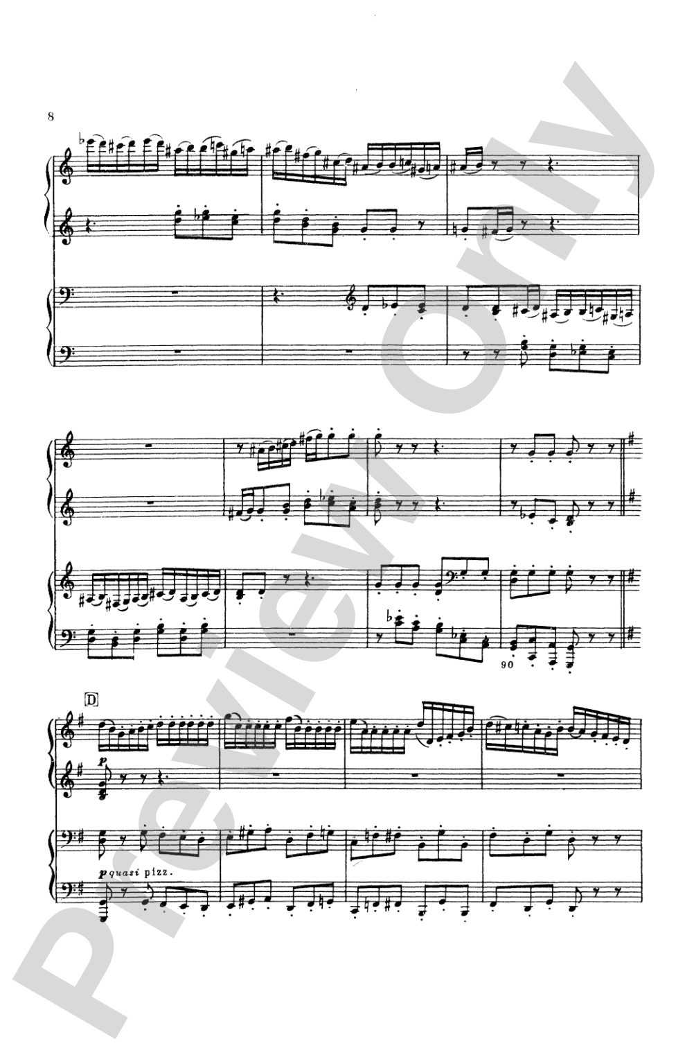 Tchaikovsky: Serenade for String Orchestra in C Major (Op. 48) and Marche Slav (Op. 31): Piano Duet (1 Piano, 4 Hands) Book