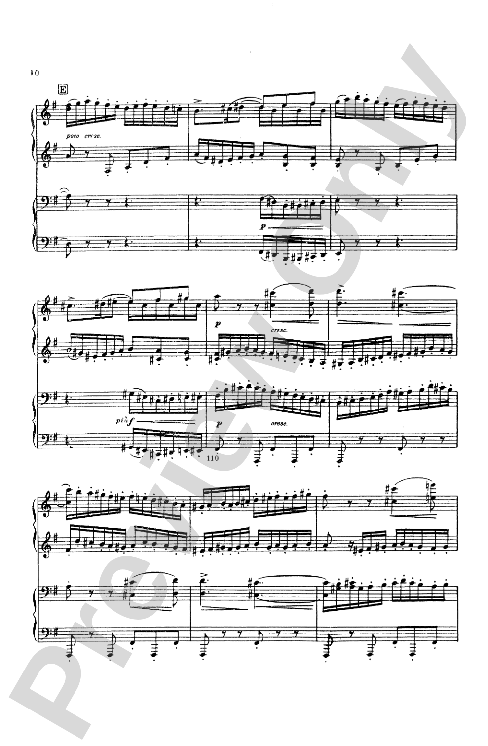 Tchaikovsky: Serenade for String Orchestra in C Major (Op. 48) and Marche Slav (Op. 31): Piano Duet (1 Piano, 4 Hands) Book