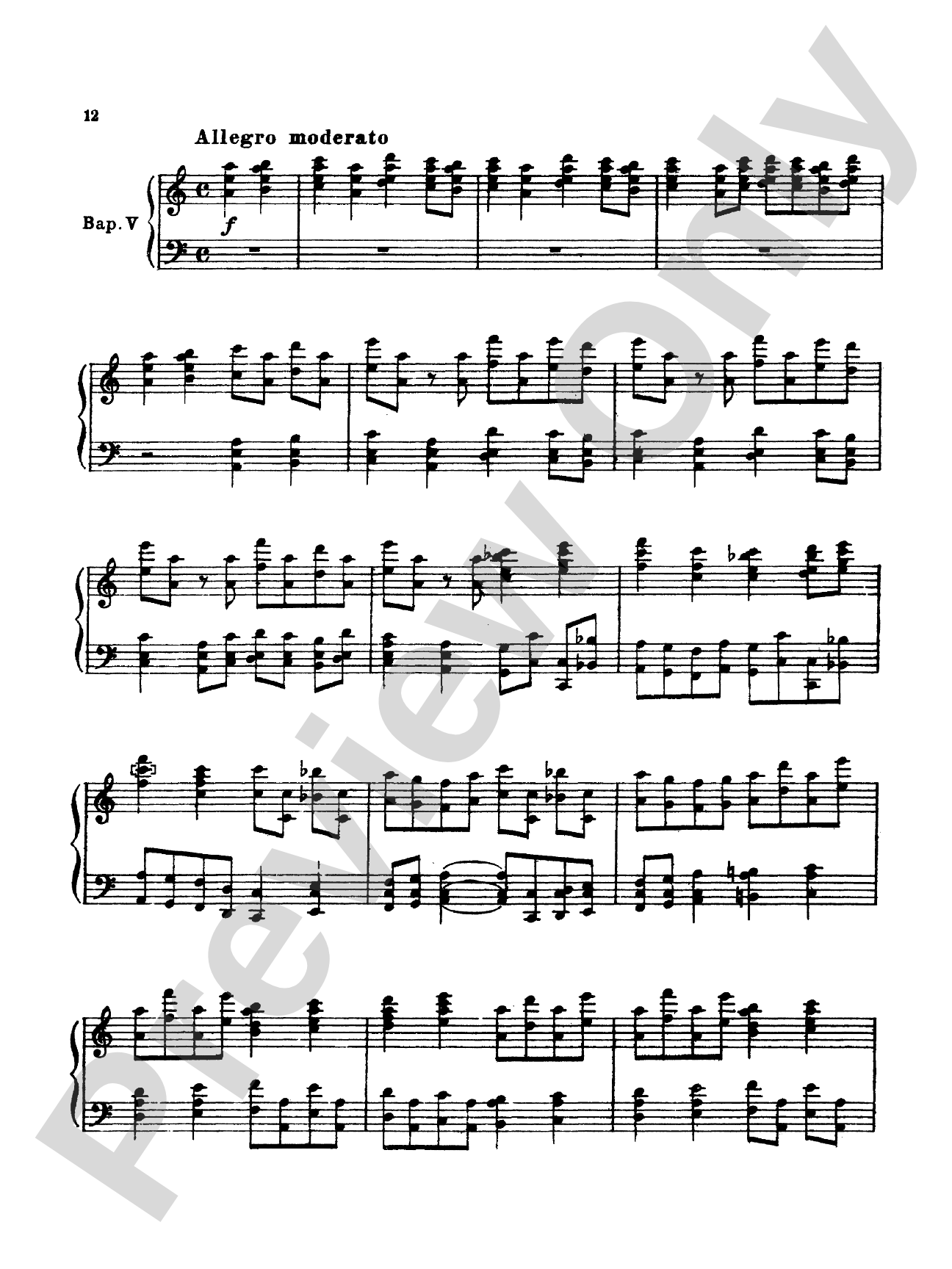 Tchaikovsky: Collection I (4 Piano Pieces): Piano Book