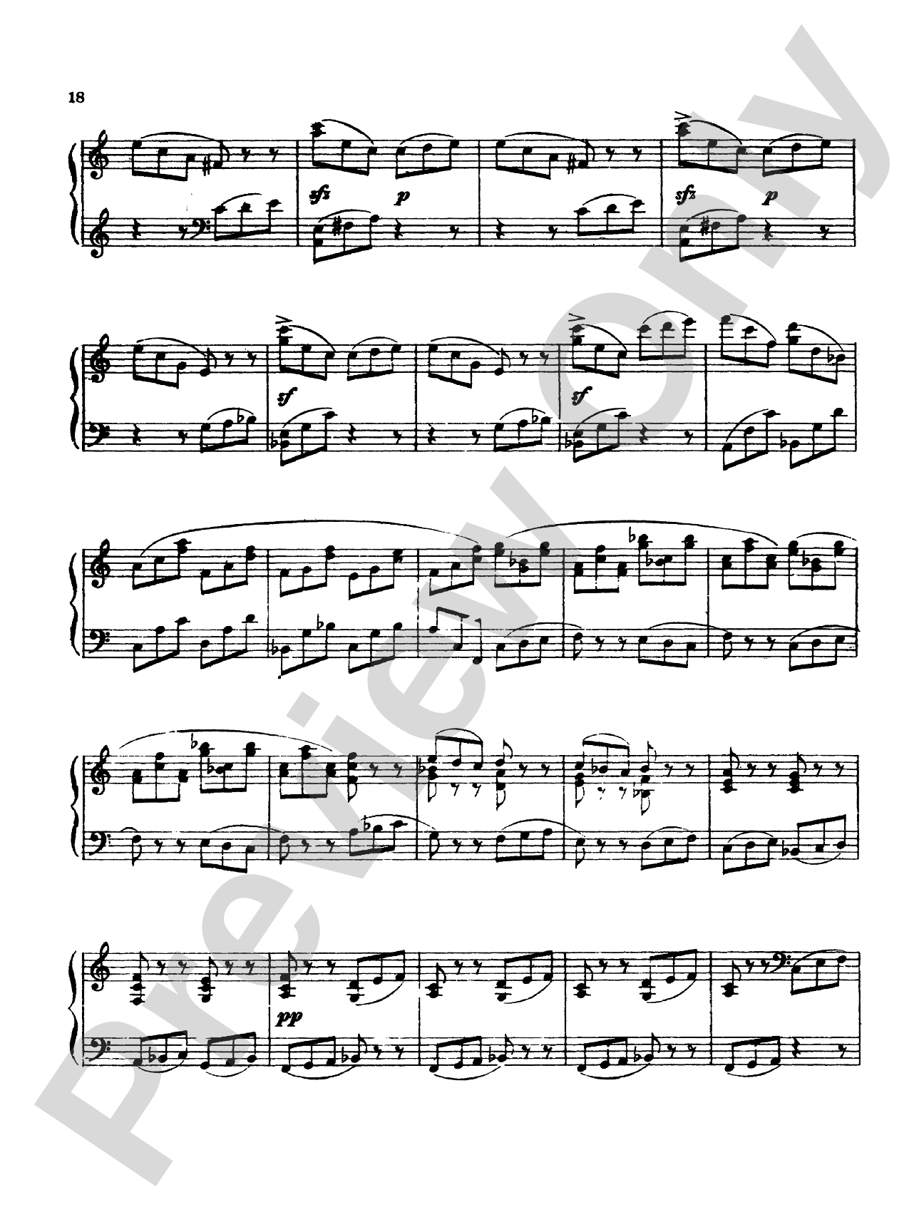 Tchaikovsky: Collection I (4 Piano Pieces): Piano Book