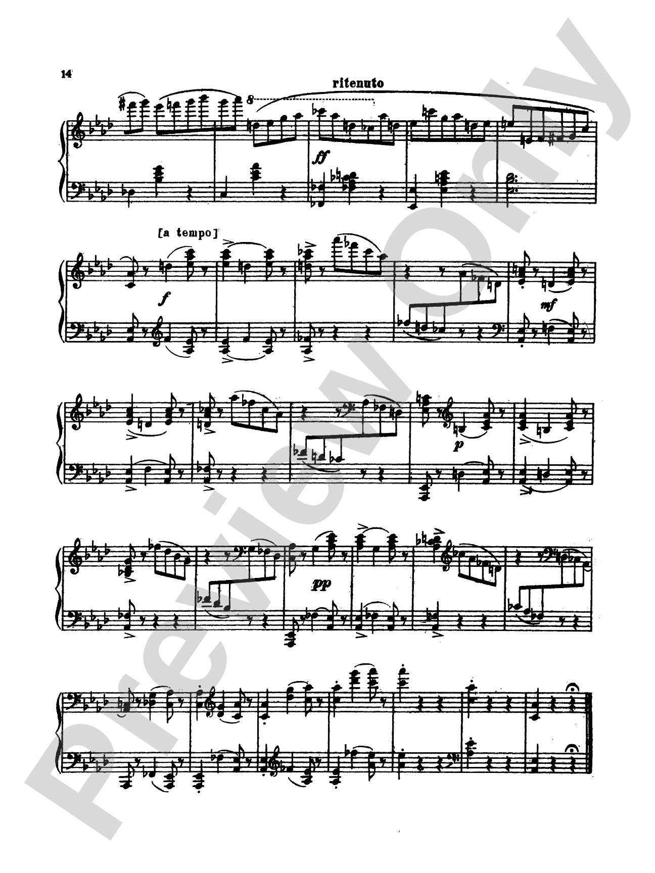 Tchaikovsky: Collection II (6 Piano Pieces): Piano Book