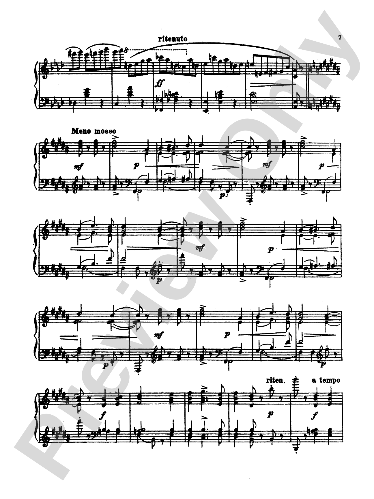 Tchaikovsky: Collection II (6 Piano Pieces): Piano Book