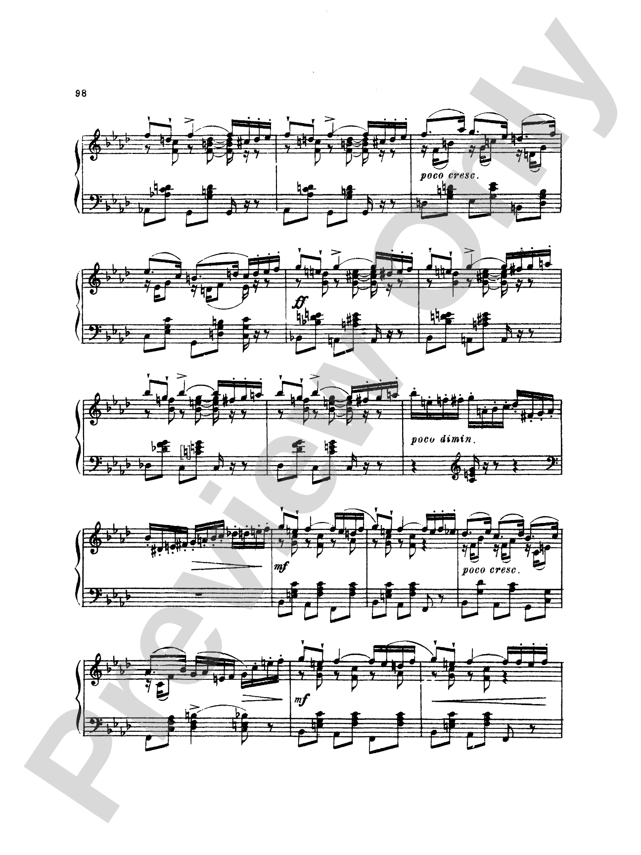 Tchaikovsky: Eighteen Piano Pieces, Op. 72; Aveu Passionne; Valse, Op. 40, No. 9, 1st Version: Piano Book
