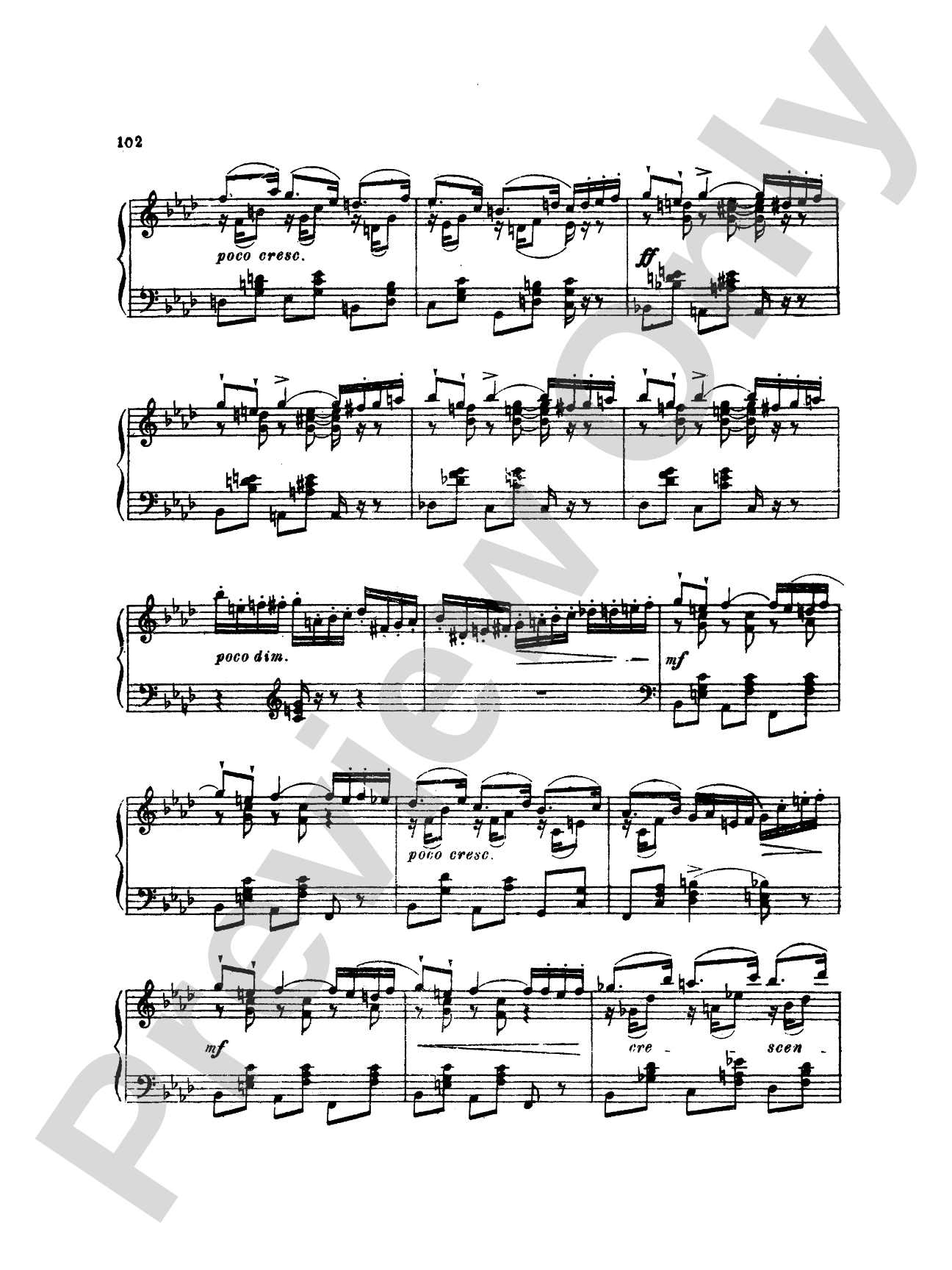 Tchaikovsky: Eighteen Piano Pieces, Op. 72; Aveu Passionne; Valse, Op. 40, No. 9, 1st Version: Piano Book