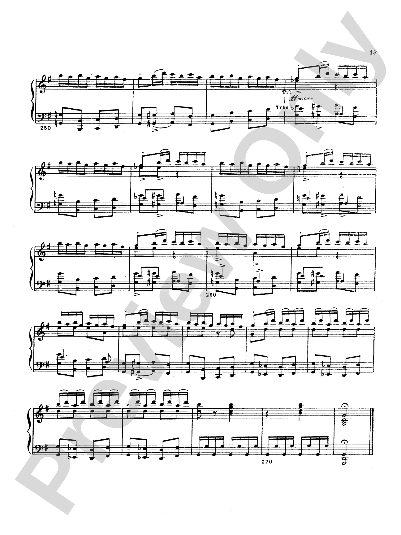 Tchaikovsky: Arrangements from Dargomyzhsky, won Weber, Rubinstein: Piano Duet (1 Piano, 4 Hands) Book