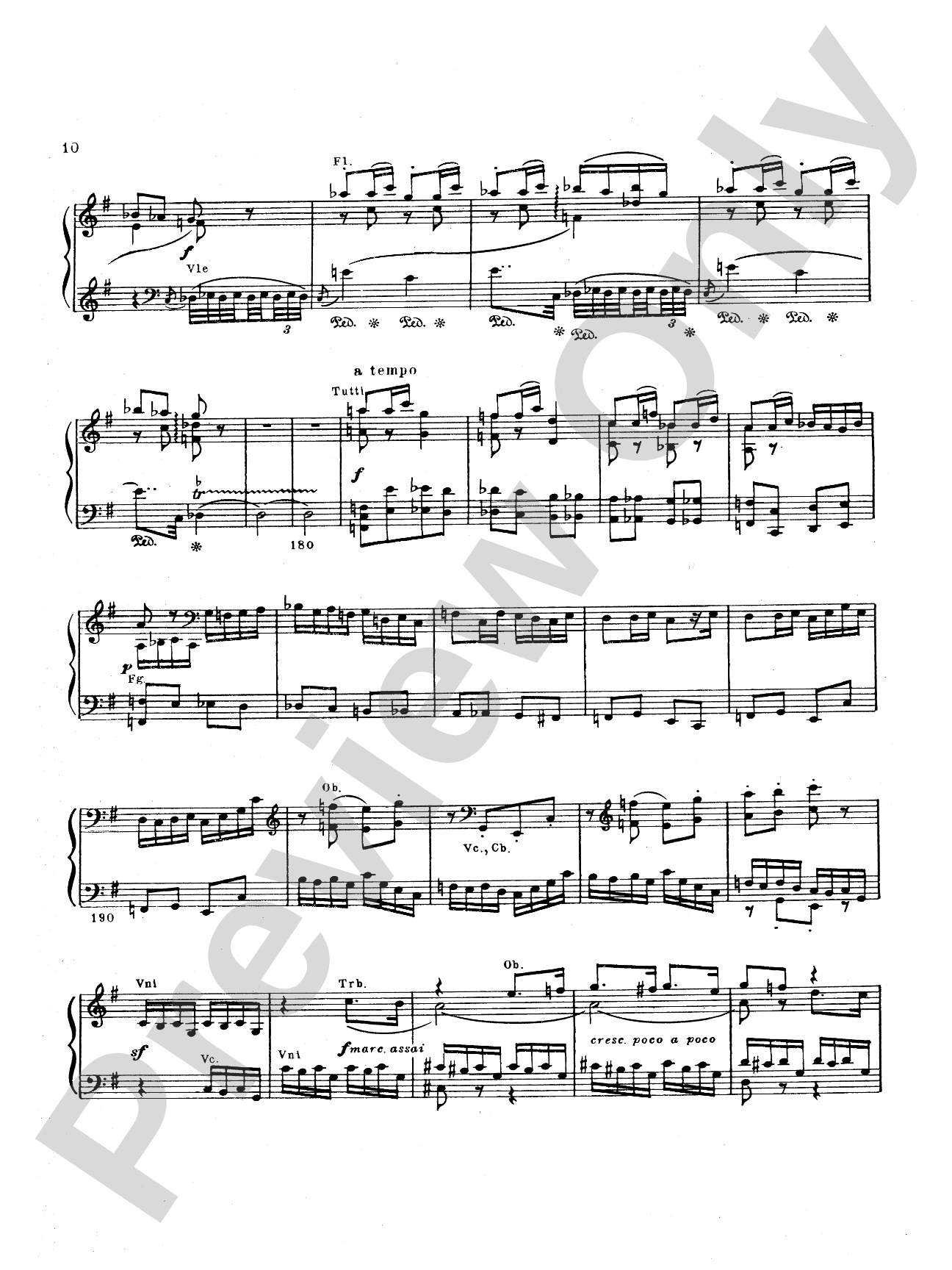 Tchaikovsky: Arrangements from Dargomyzhsky, won Weber, Rubinstein: Piano Duet (1 Piano, 4 Hands) Book