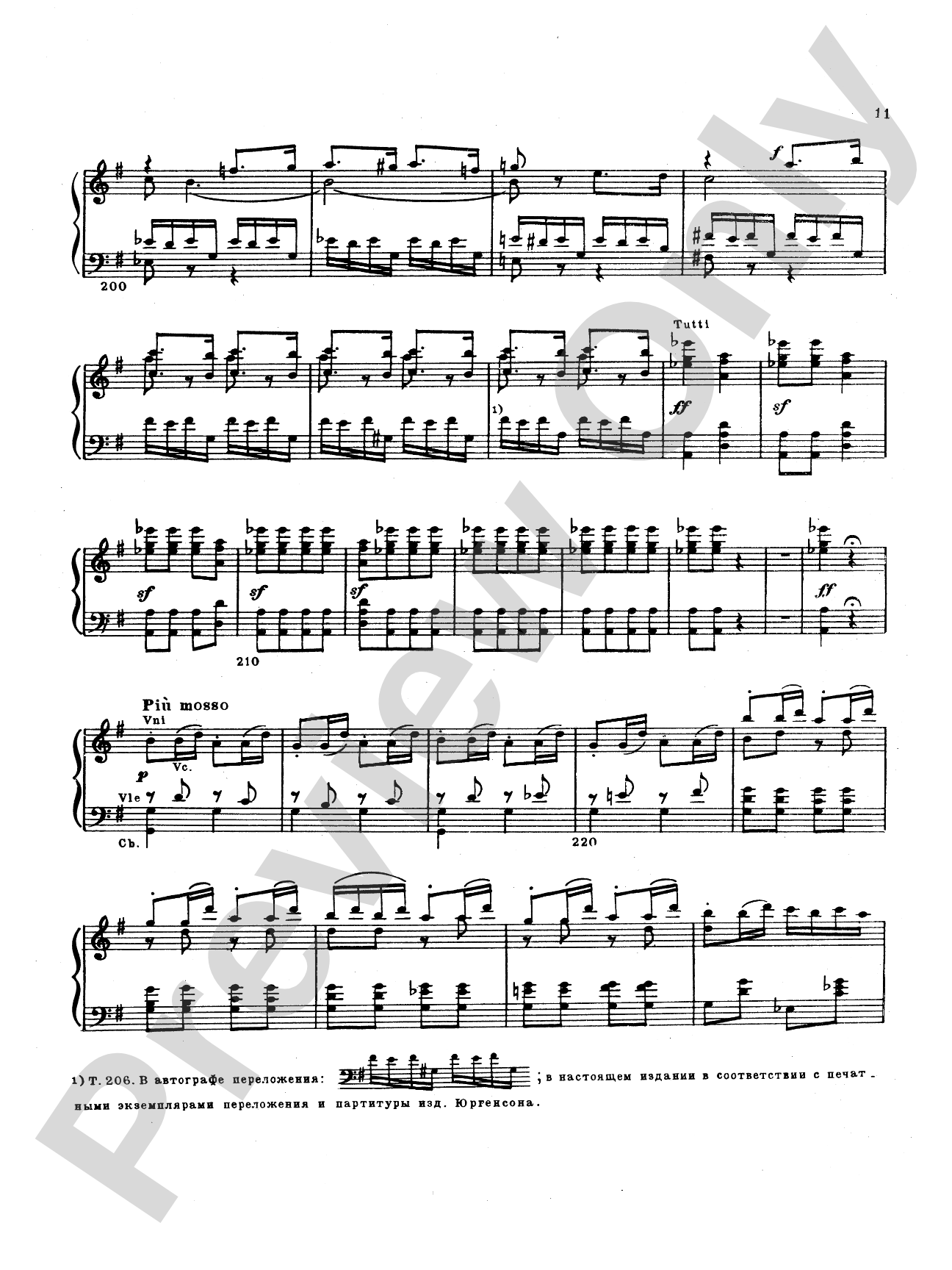 Tchaikovsky: Arrangements from Dargomyzhsky, won Weber, Rubinstein: Piano Duet (1 Piano, 4 Hands) Book