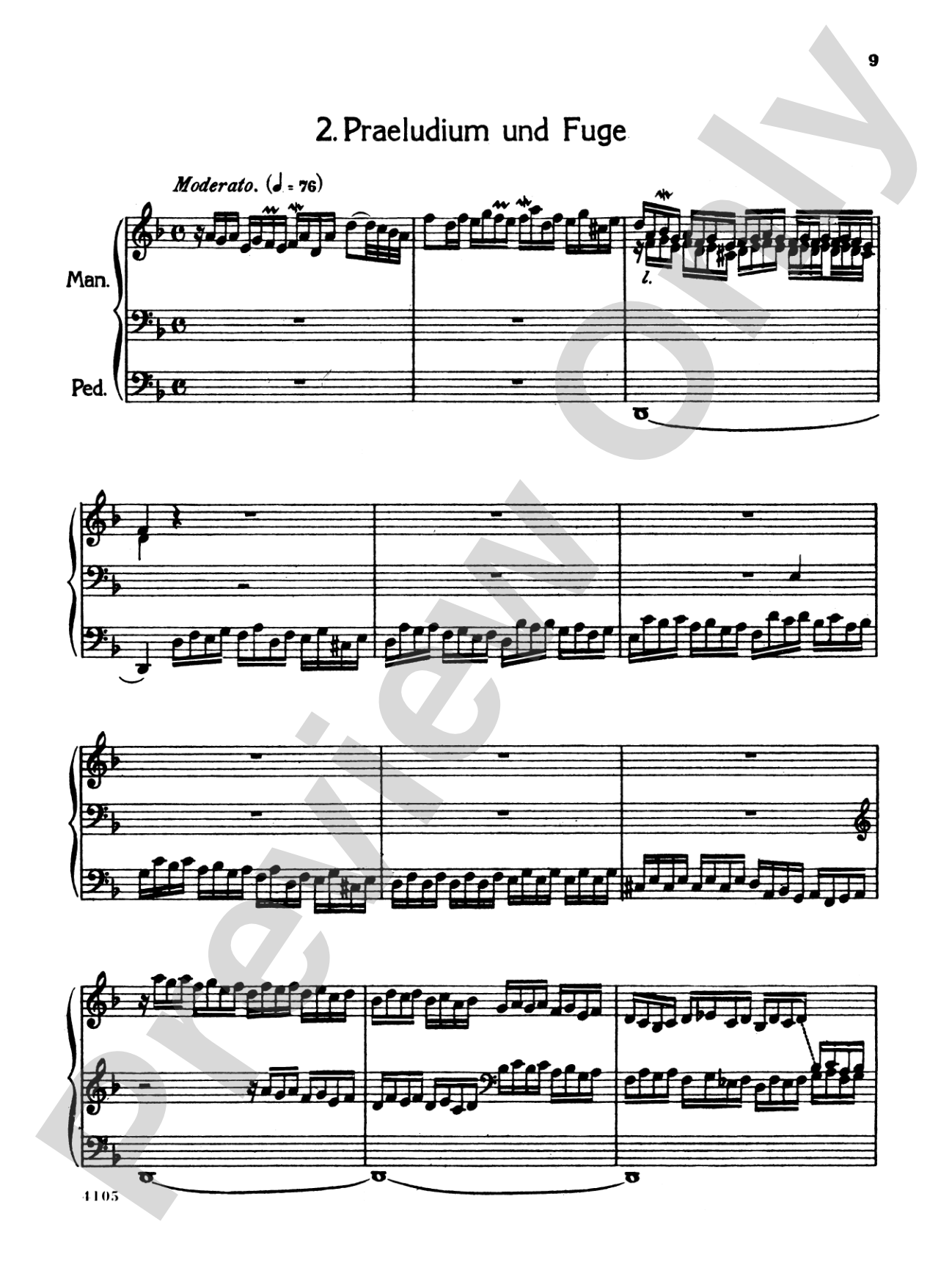 Lubeck: Four Preludes and Fugues