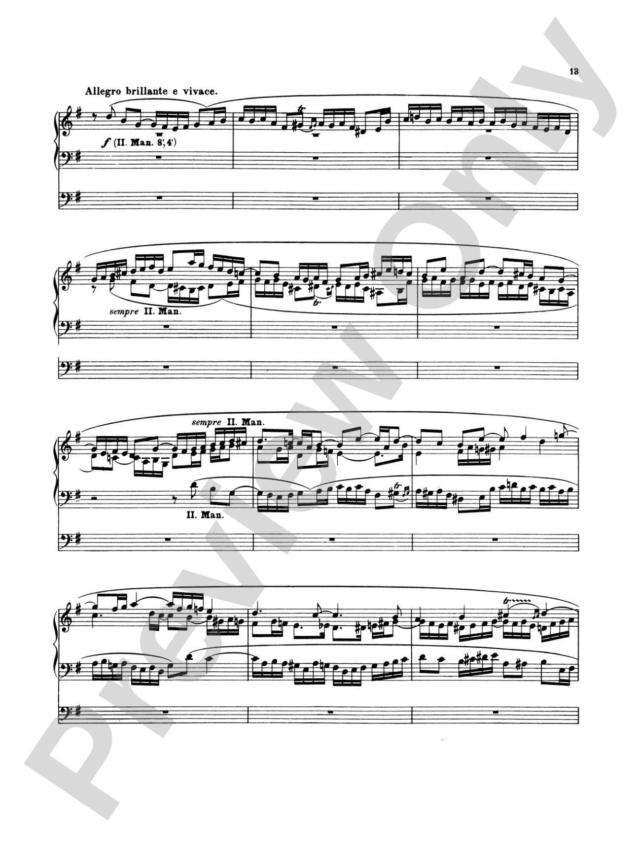 Reger: Fantasy on the Choral "Hallelujah! Gott Zu Loben, Bleibe Meine Seelenfreud", Op. 52, No. 3: Organ Sheet