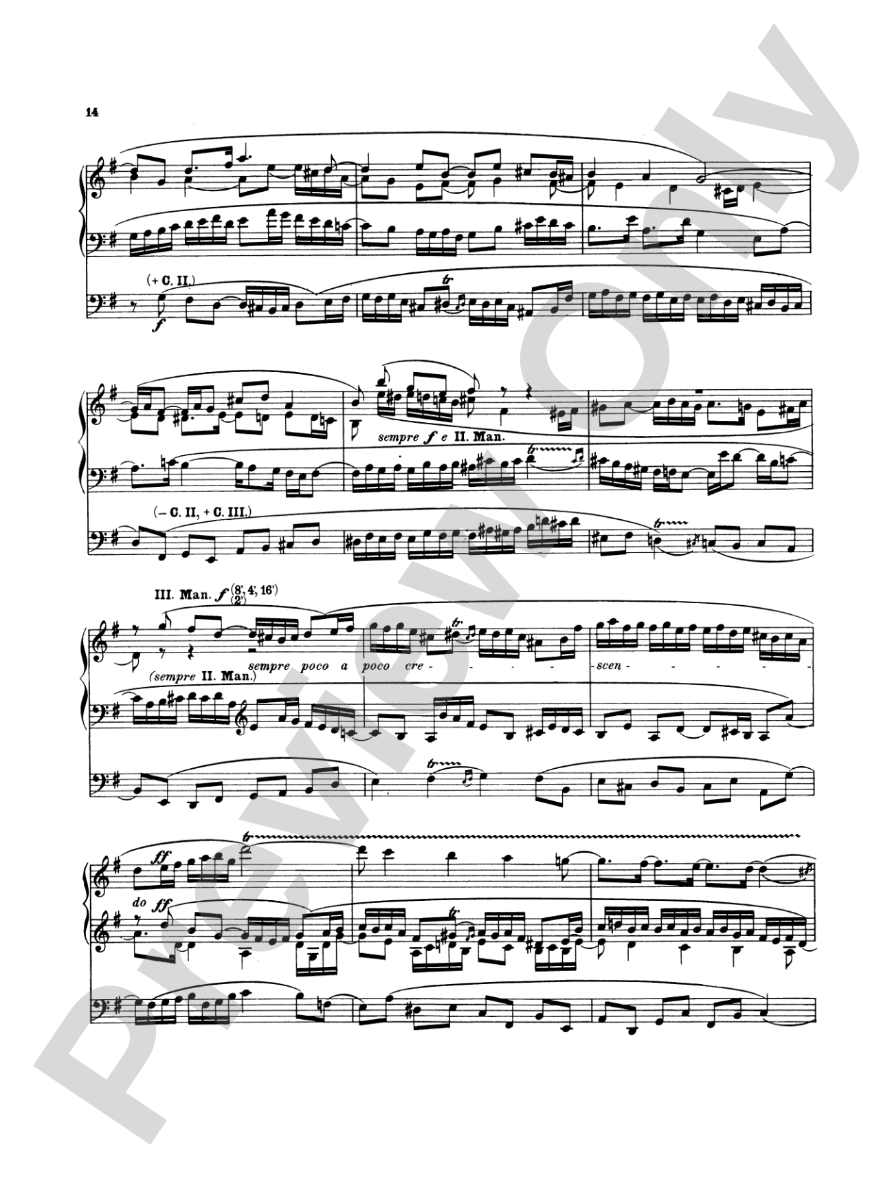 Reger: Fantasy on the Choral "Hallelujah! Gott Zu Loben, Bleibe Meine Seelenfreud", Op. 52, No. 3: Organ Sheet