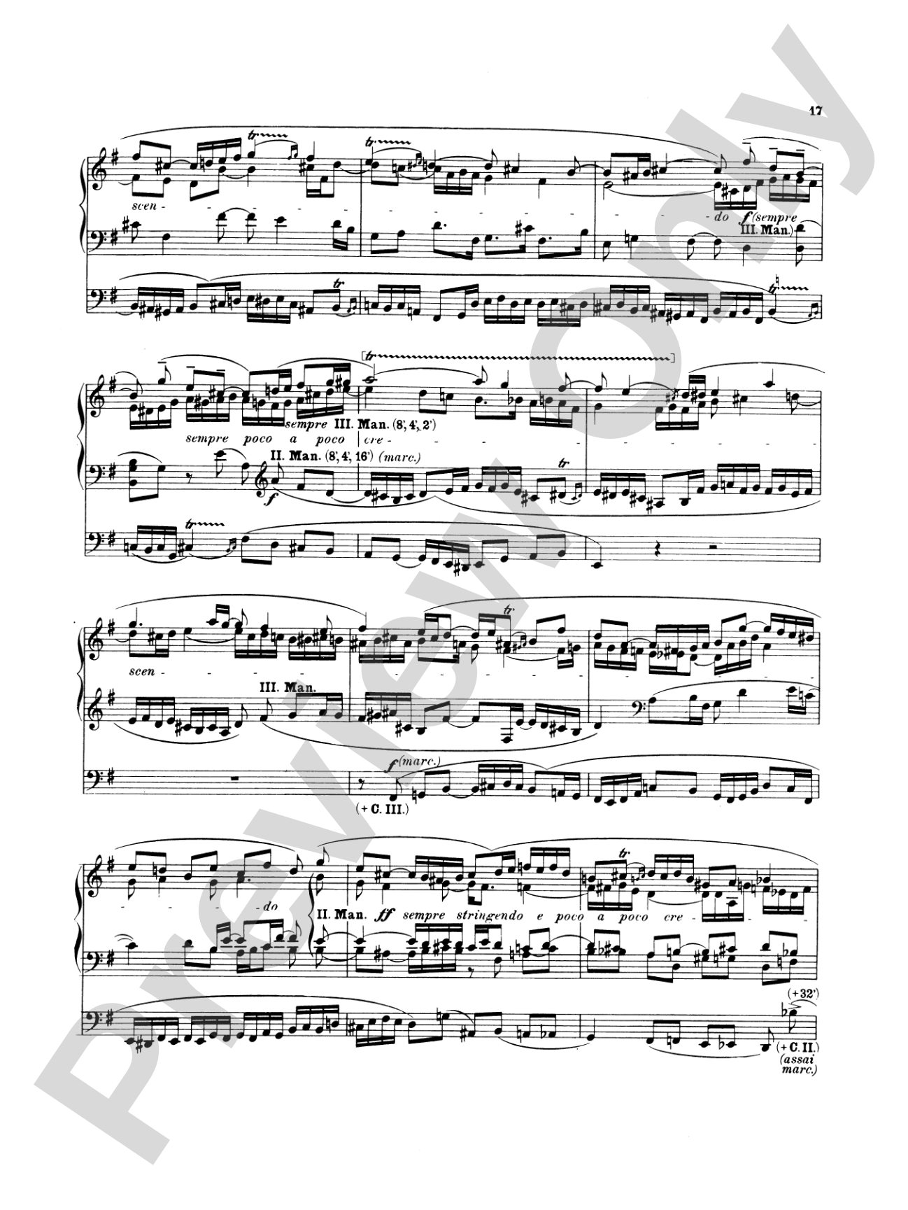 Reger: Fantasy on the Choral "Hallelujah! Gott Zu Loben, Bleibe Meine Seelenfreud", Op. 52, No. 3: Organ Sheet
