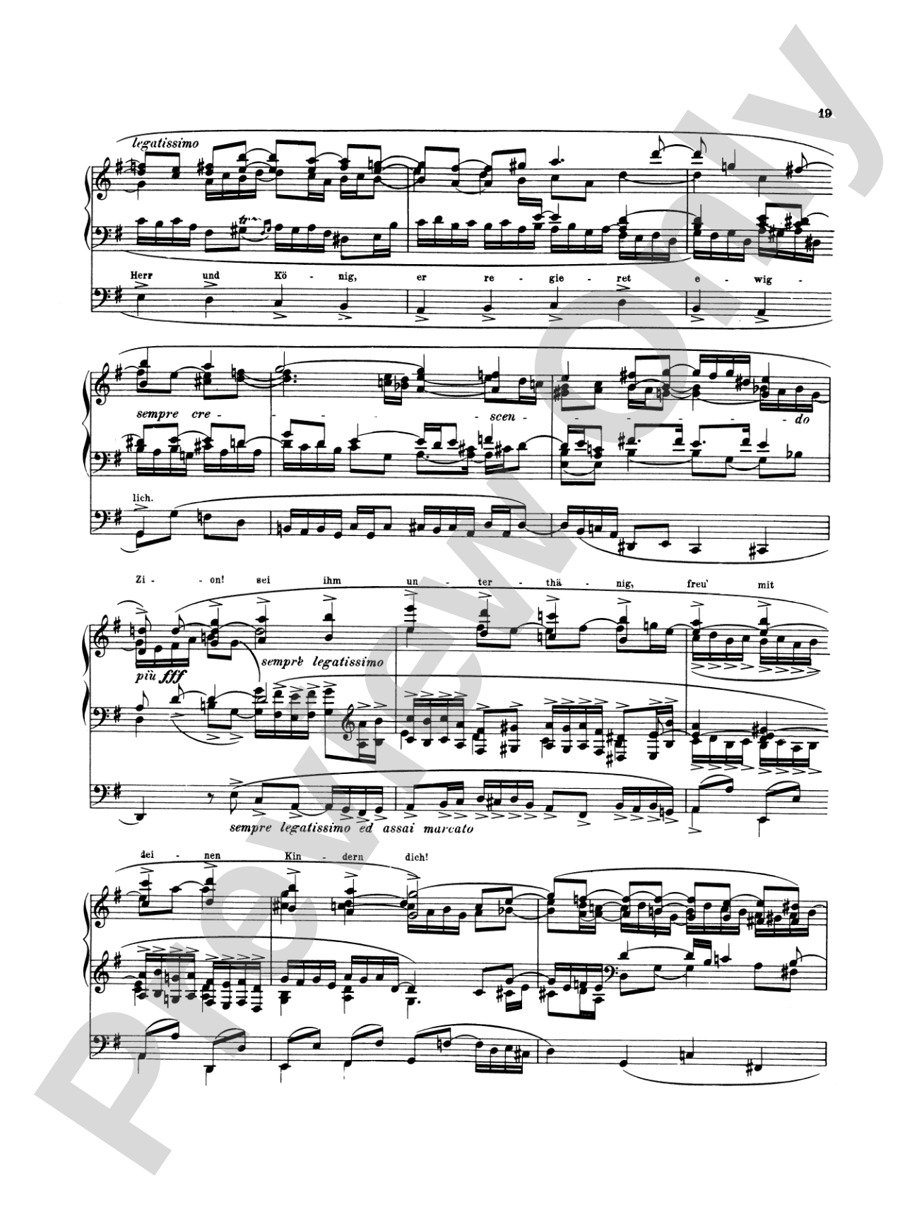 Reger: Fantasy on the Choral "Hallelujah! Gott Zu Loben, Bleibe Meine Seelenfreud", Op. 52, No. 3: Organ Sheet