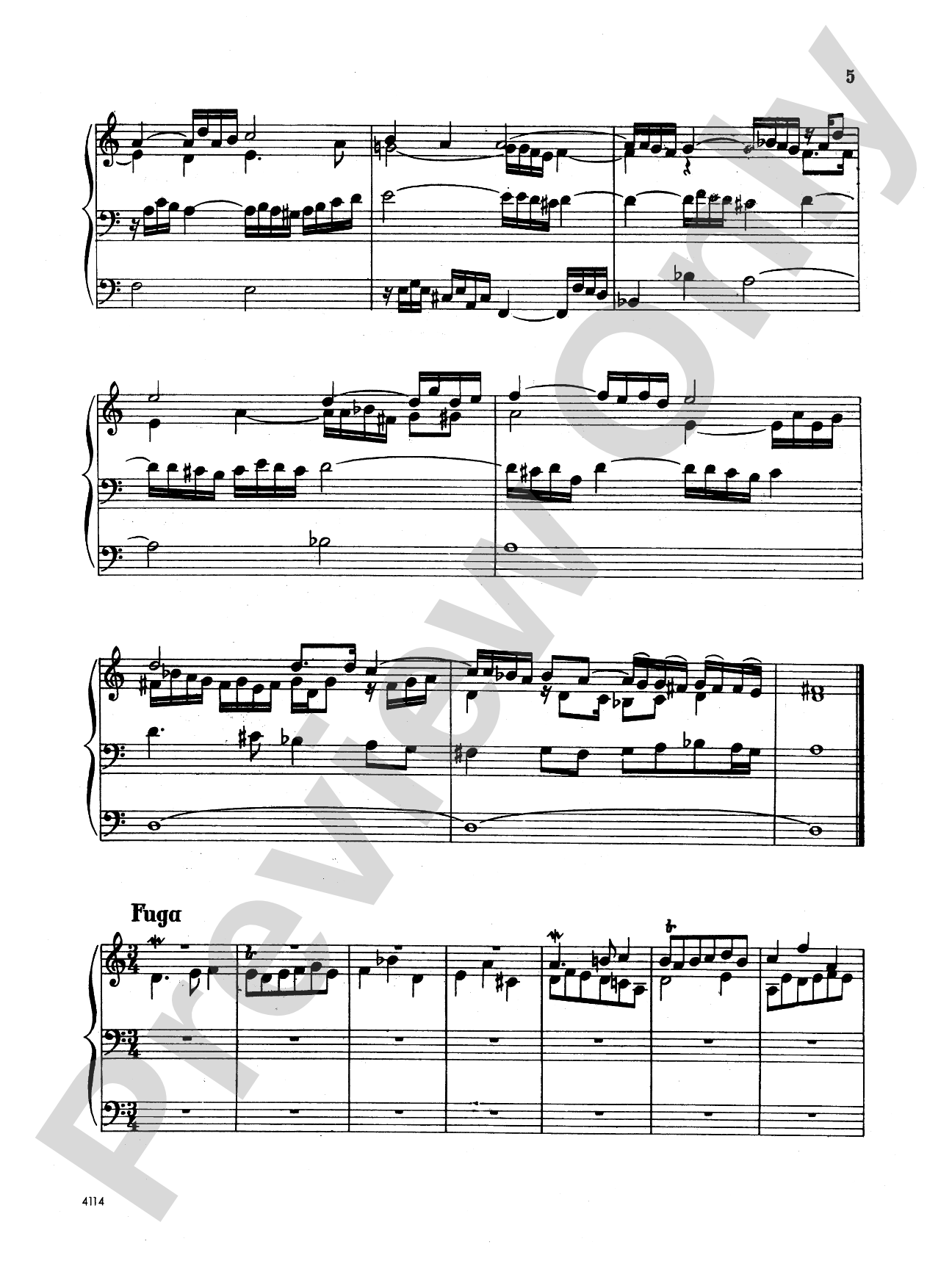Saint-Saëns: Eight Toccatas and Fugues: Organ Book