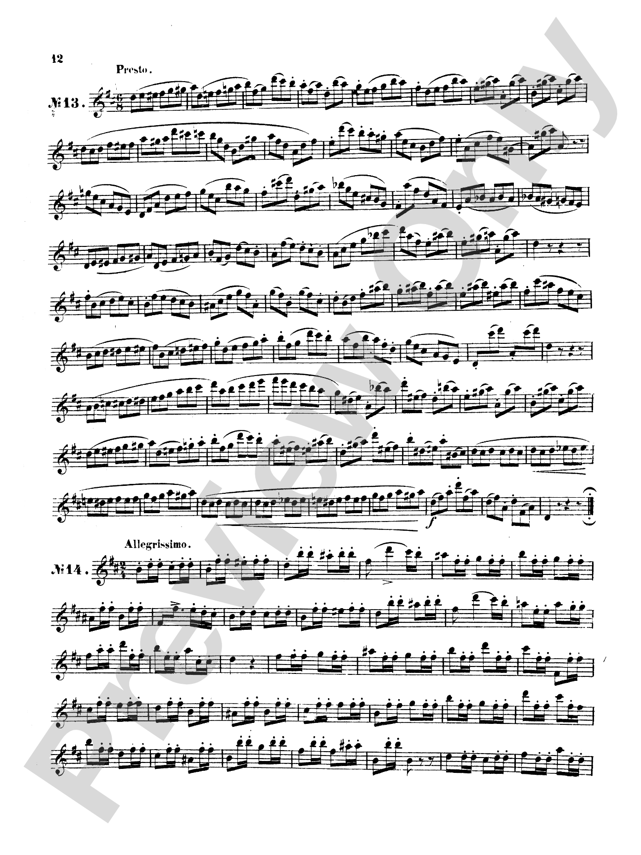 Ferling: Eighteen Studies, Op. 12: Oboe Book