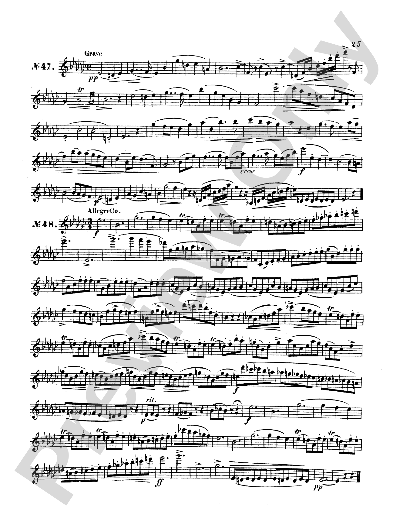 Ferling: Forty-eight Studies, Op. 31