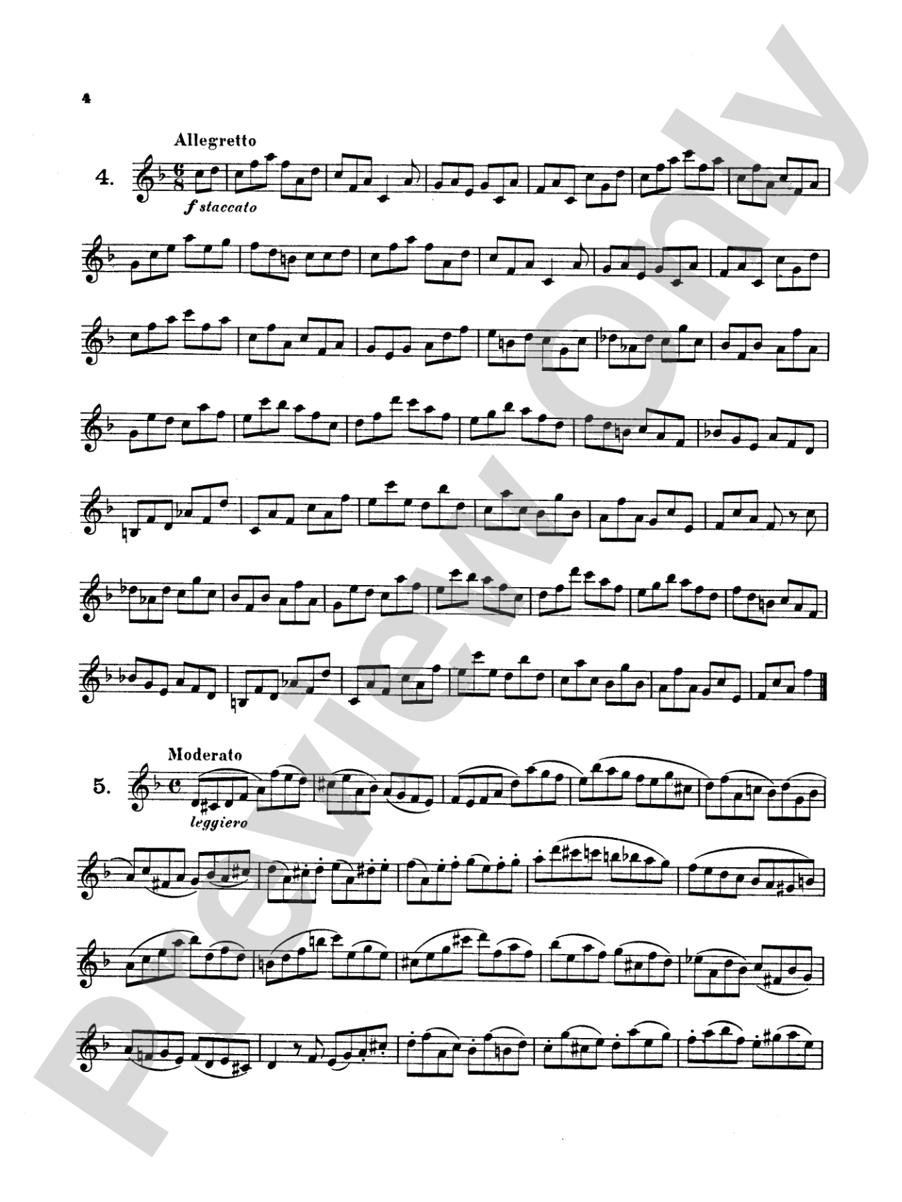 Wiedemann: 45 Etudes: Oboe Book