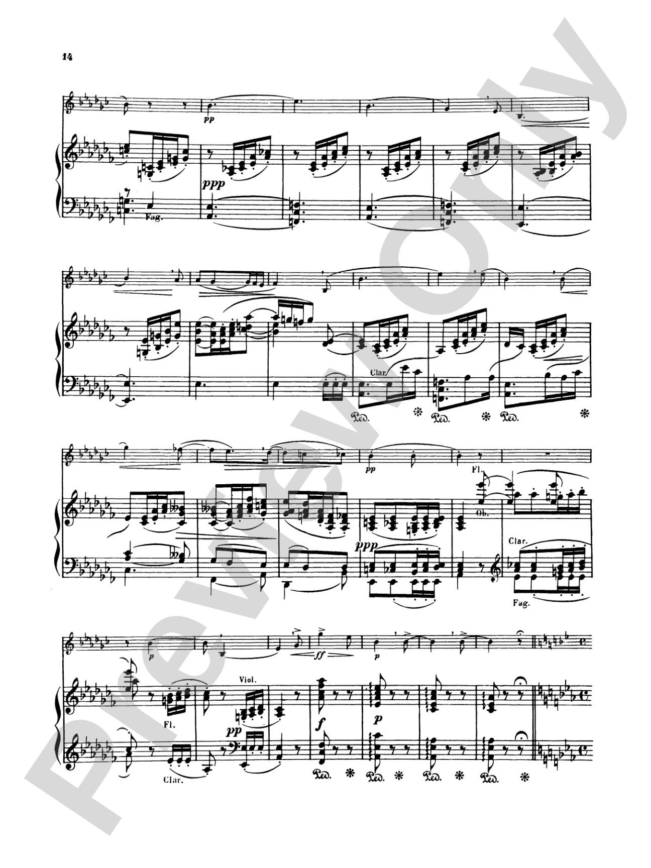 Strauss: Concerto No. 1 in E flat Major, Op. 11: French Horn Part(s)
