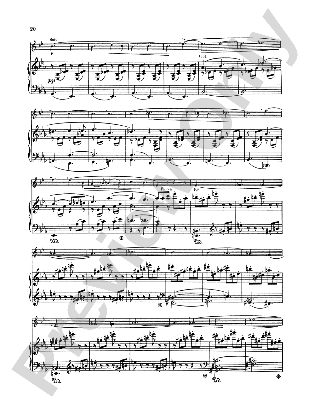 Strauss: Concerto No. 1 in E flat Major, Op. 11: French Horn Part(s)