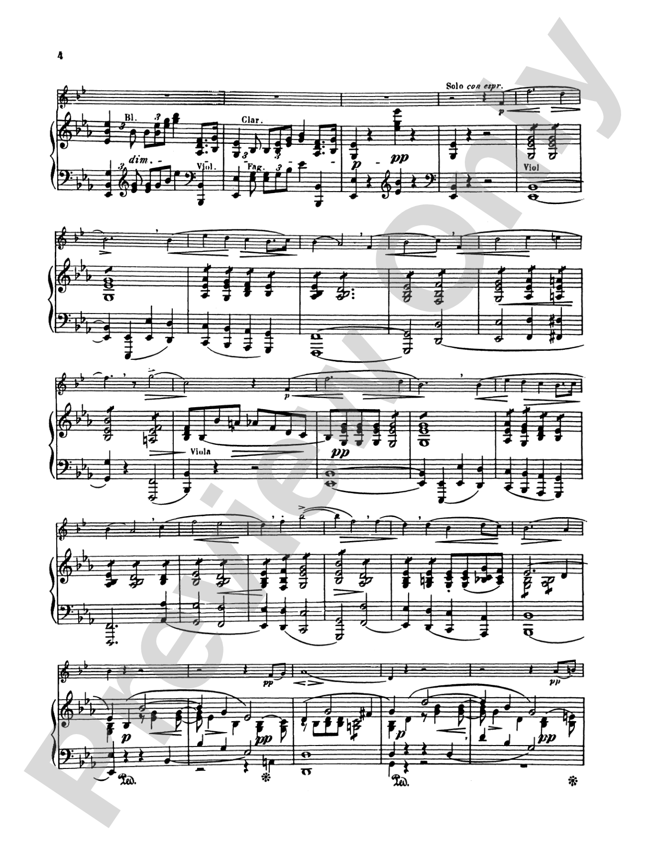 Strauss: Concerto No. 1 in E flat Major, Op. 11: French Horn Part(s)